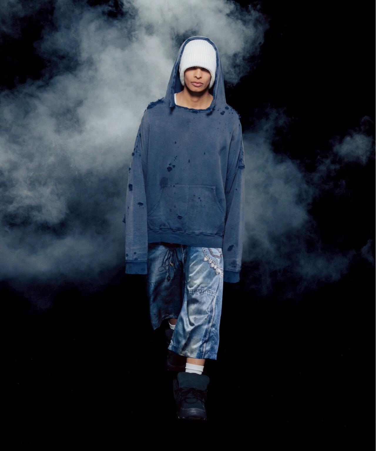 TALKING ABOUT THE ABSTRACTION/別注BAGGY SHORTS
