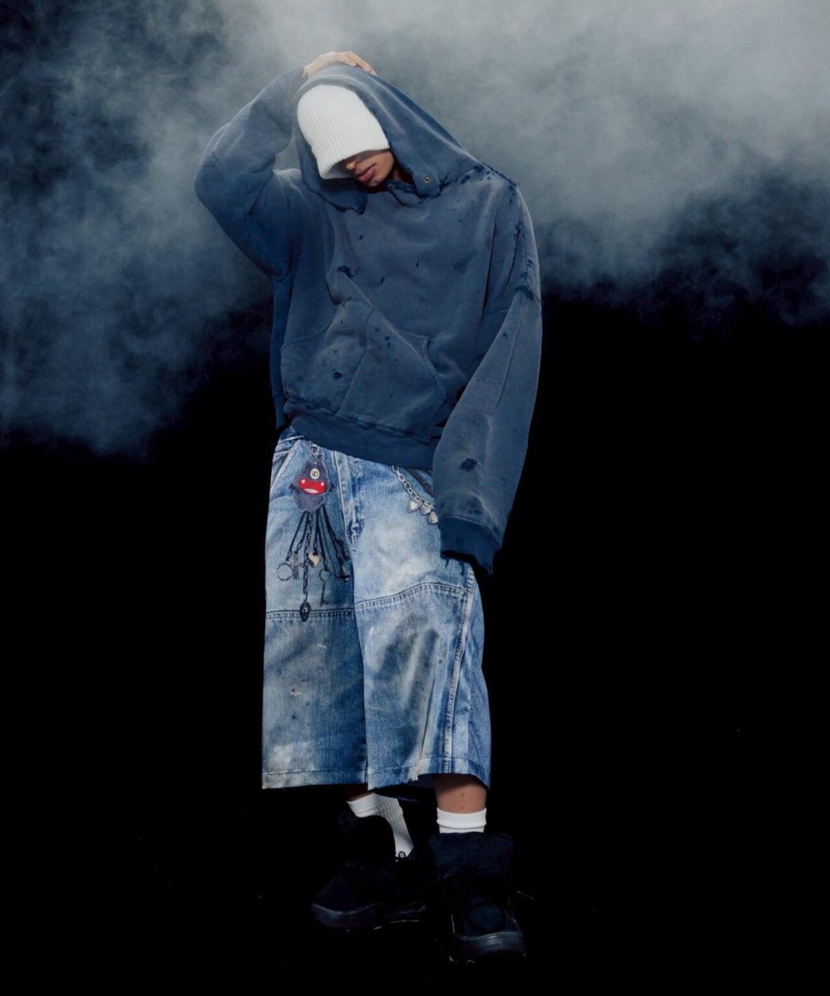 TALKING ABOUT THE ABSTRACTION/別注BAGGY SHORTS