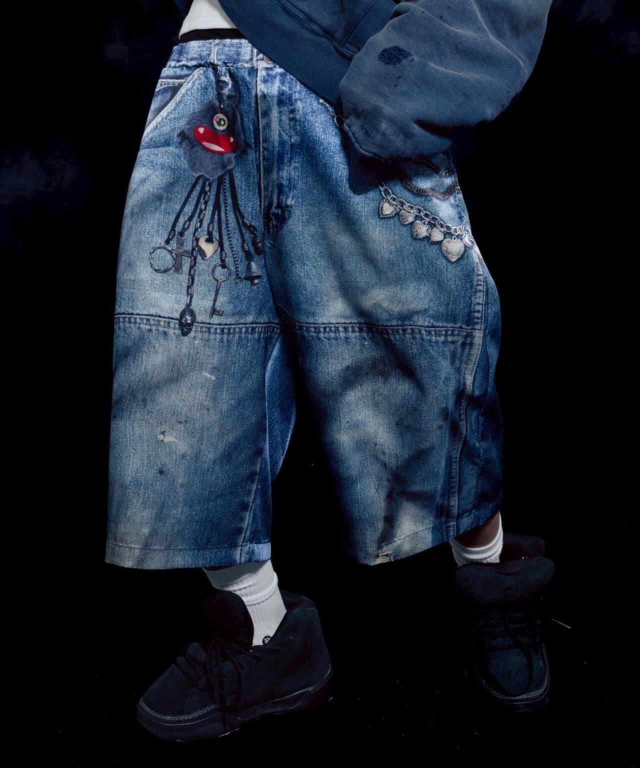 TALKING ABOUT THE ABSTRACTION/別注BAGGY SHORTS
