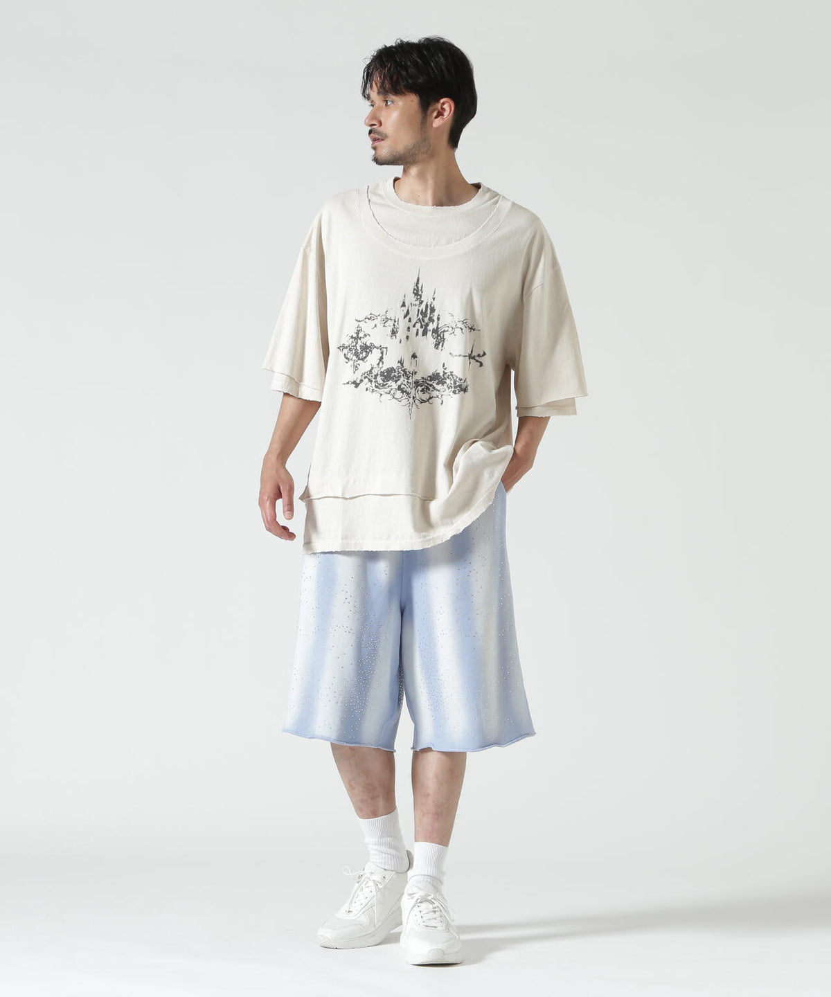FR(13)NDS/フレンズ/STONE SW SHORTS