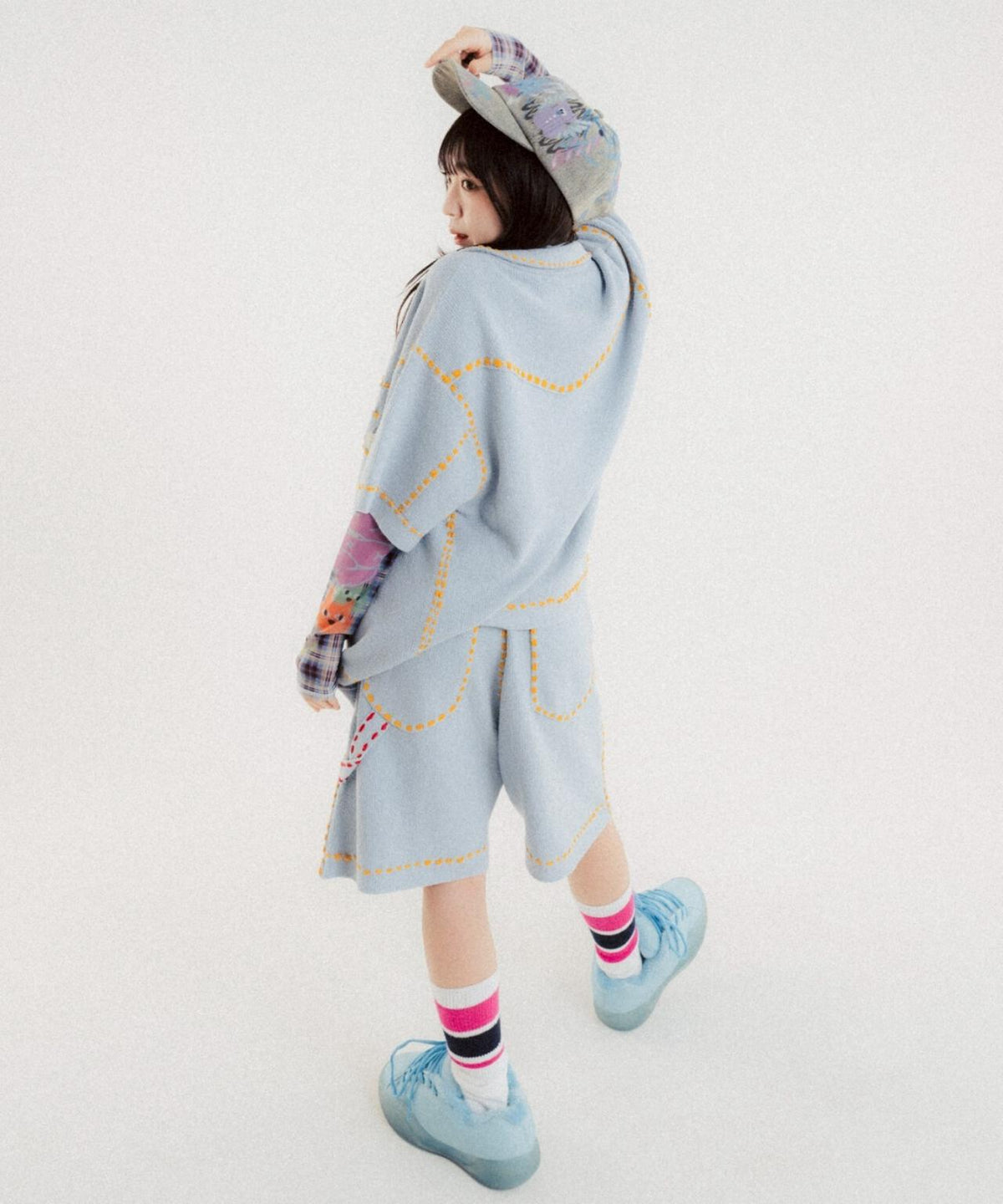 PHINGERIN/フィンガリン/別注SUMMER PG1 W KNEE SHORT
