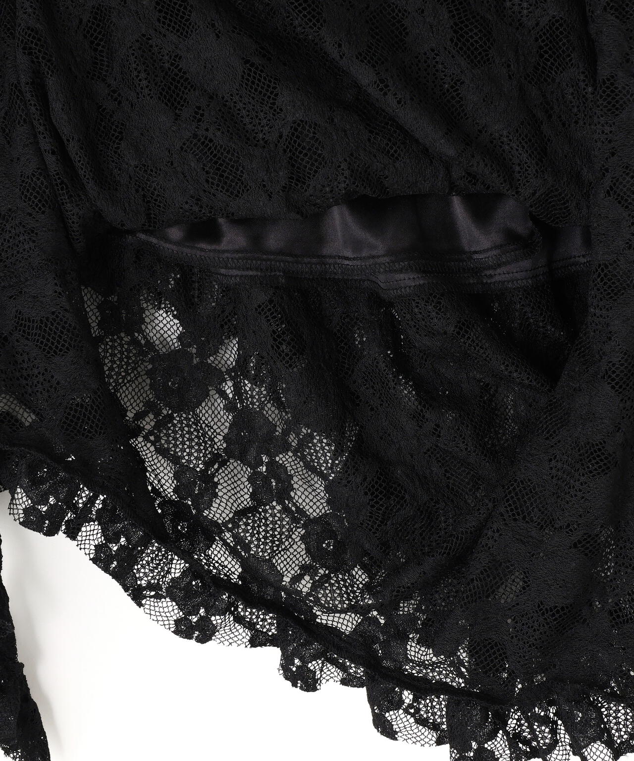 MITSUKI/ミツキ/ベルト付きレーススカート