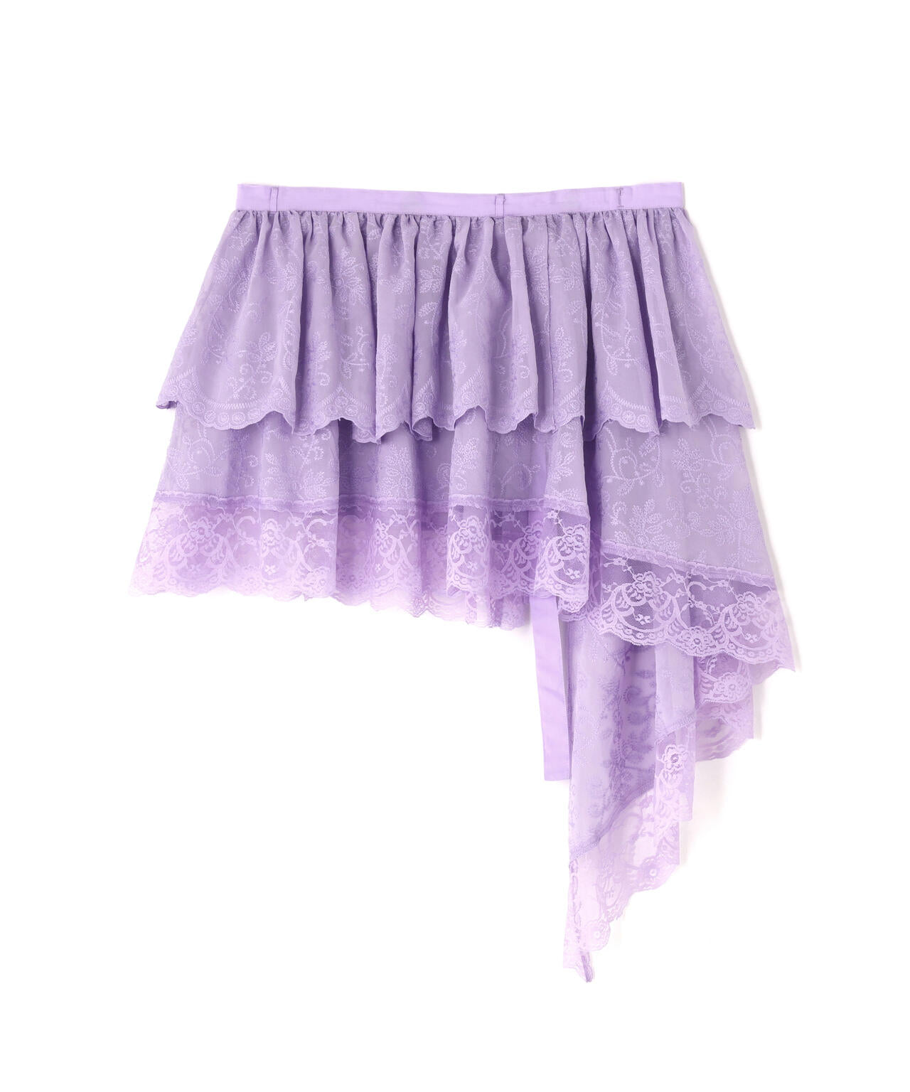 ANNA SUI NYC/アナ スイ エヌワイシー/アシメレーススカート