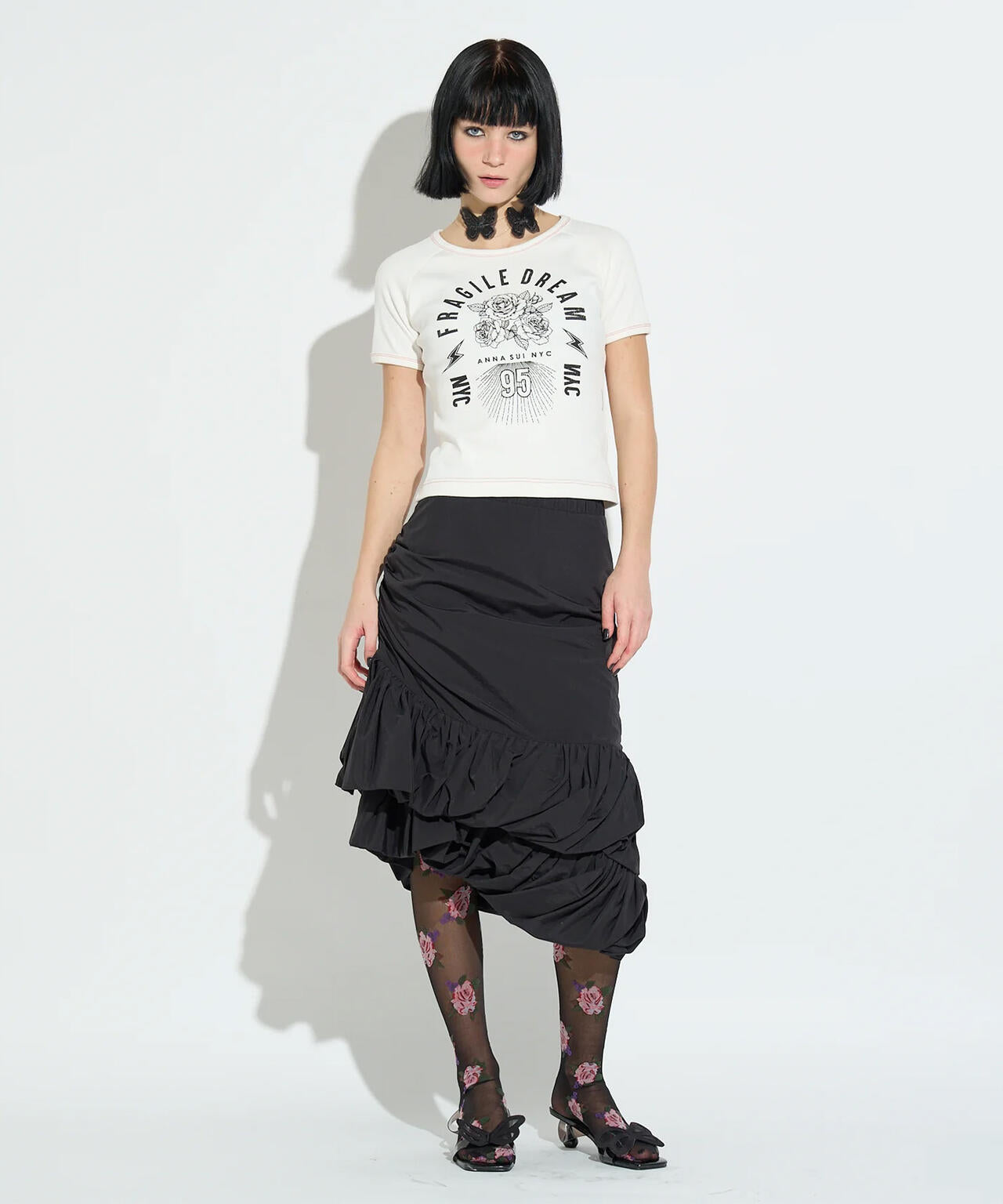 ANNA SUI NYC/アナ スイ エヌワイシー/ゴールドフィッシュスカート
