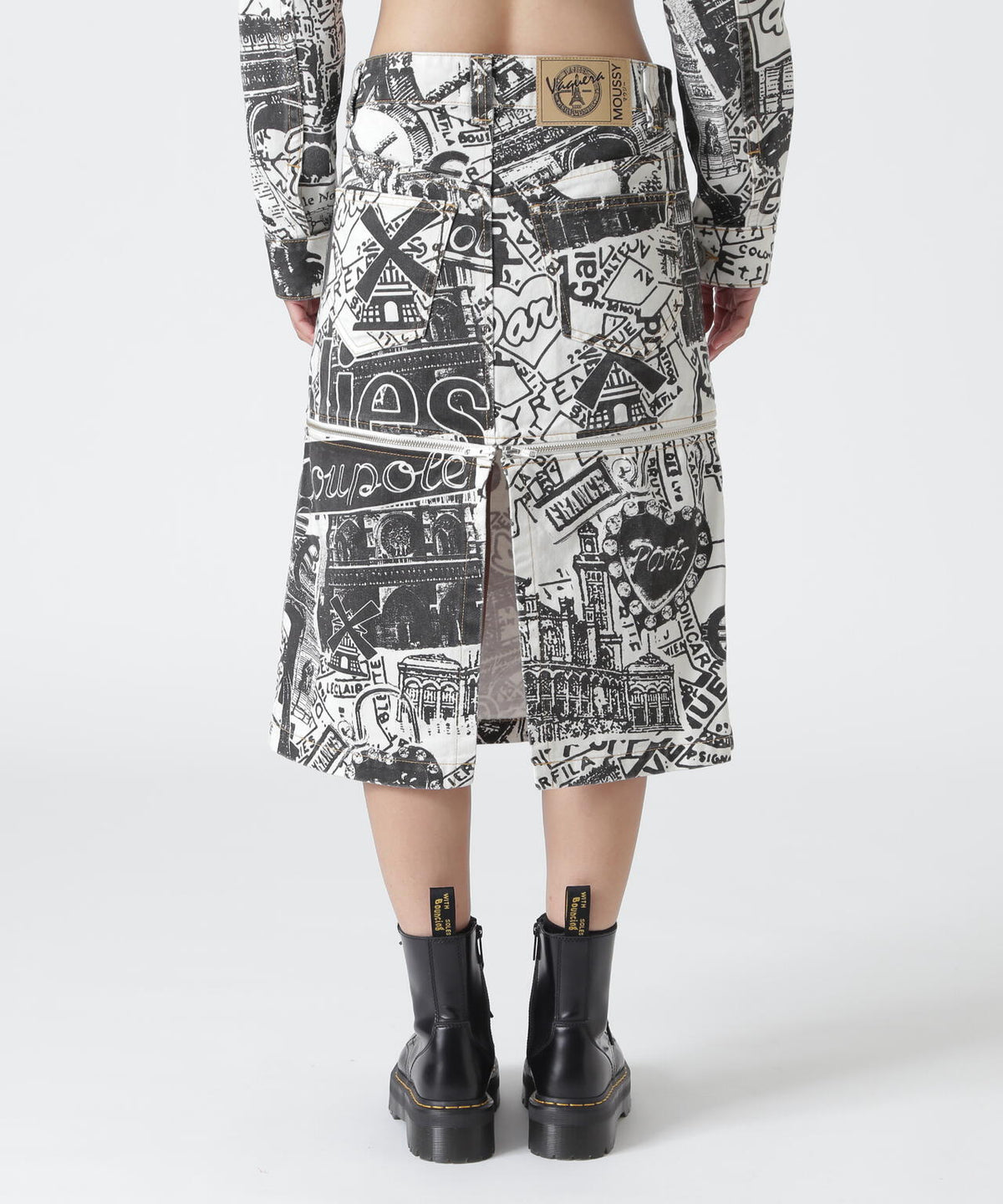 VAQUERA×MOUSSY/ヴァケラ×マウジー/VQ PARIS SYNDROME SKIRT