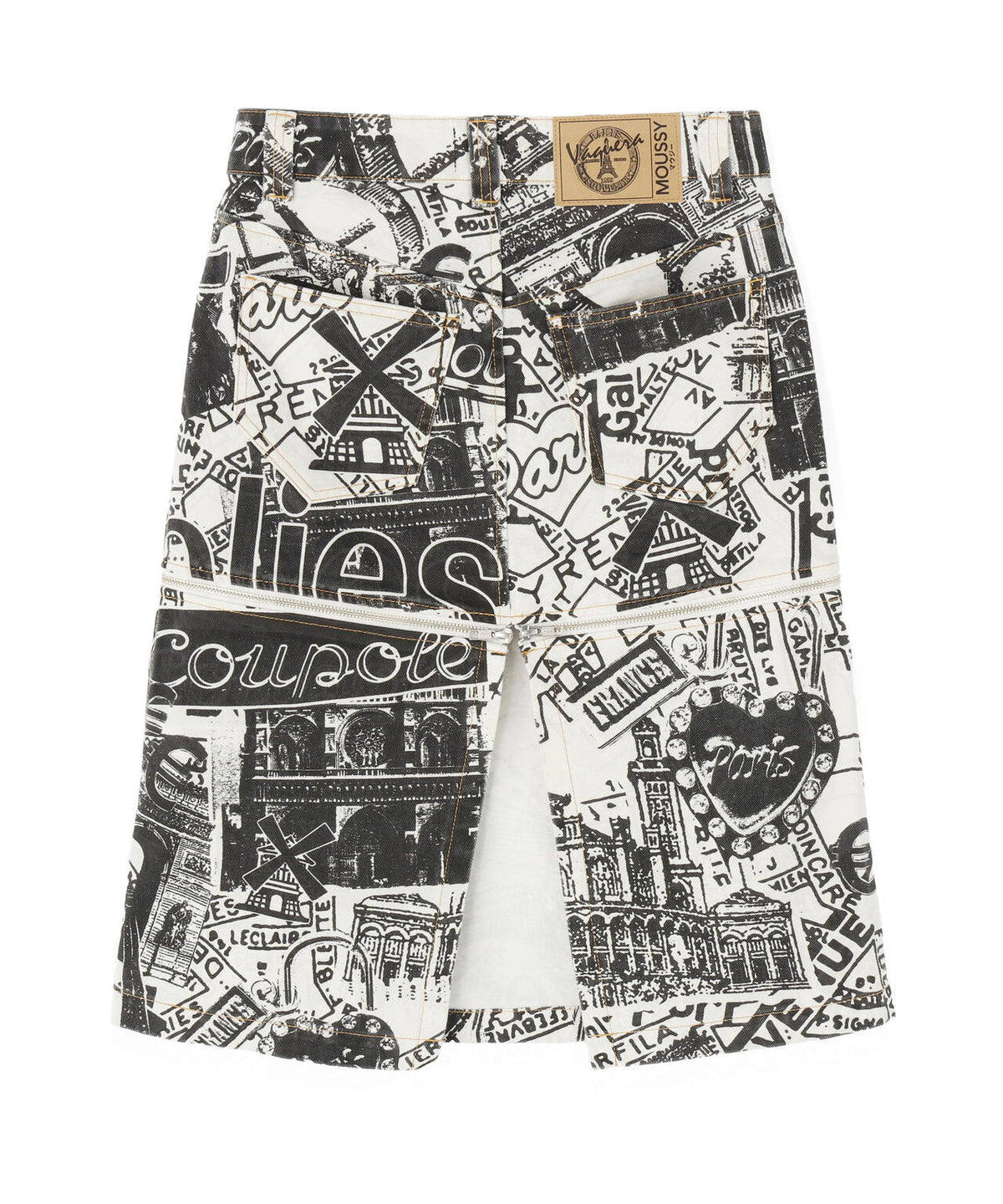 VAQUERA×MOUSSY/ヴァケラ×マウジー/VQ PARIS SYNDROME SKIRT