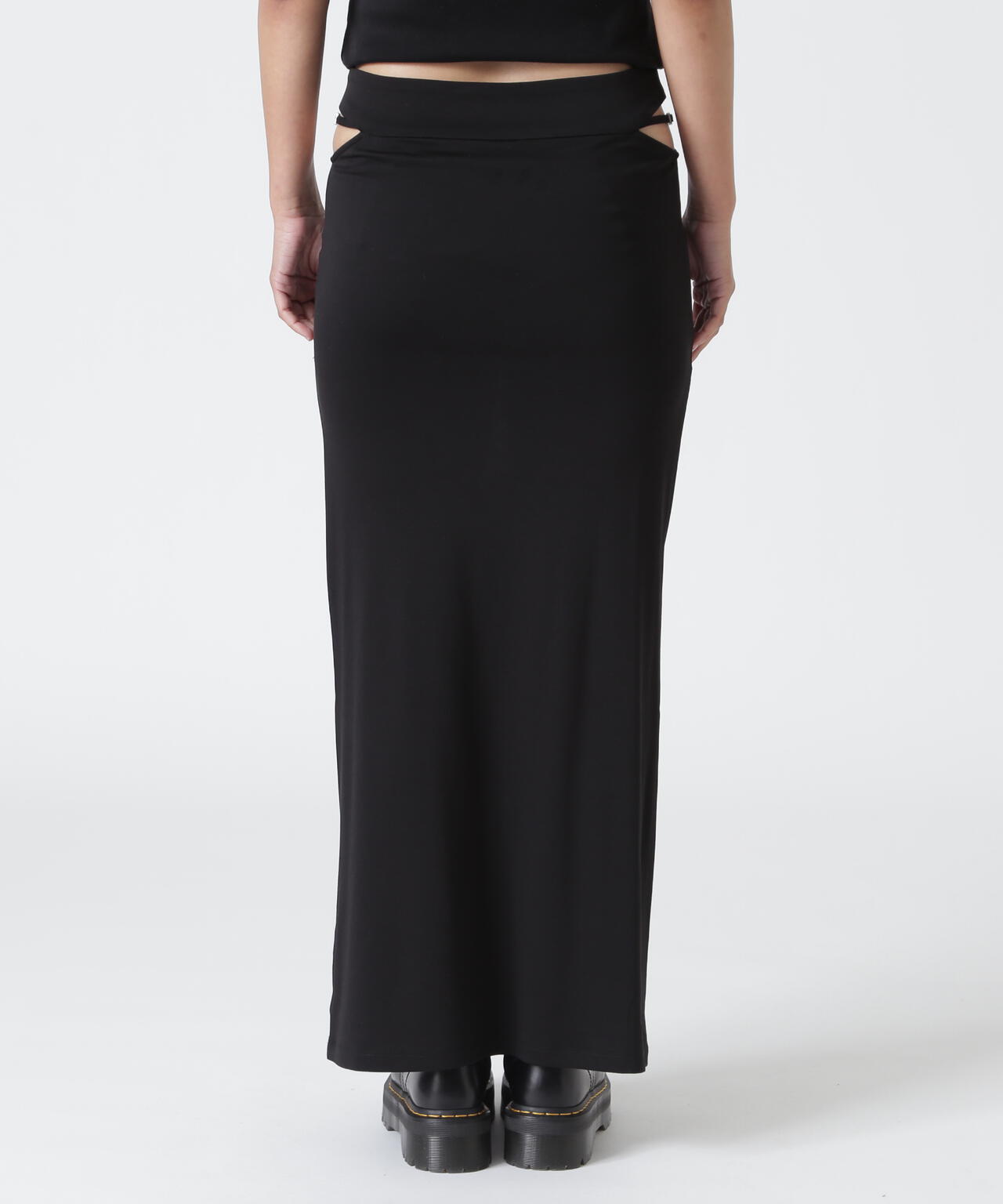 MITSUKI/ミツキ/Mini Cut Drape Skirt