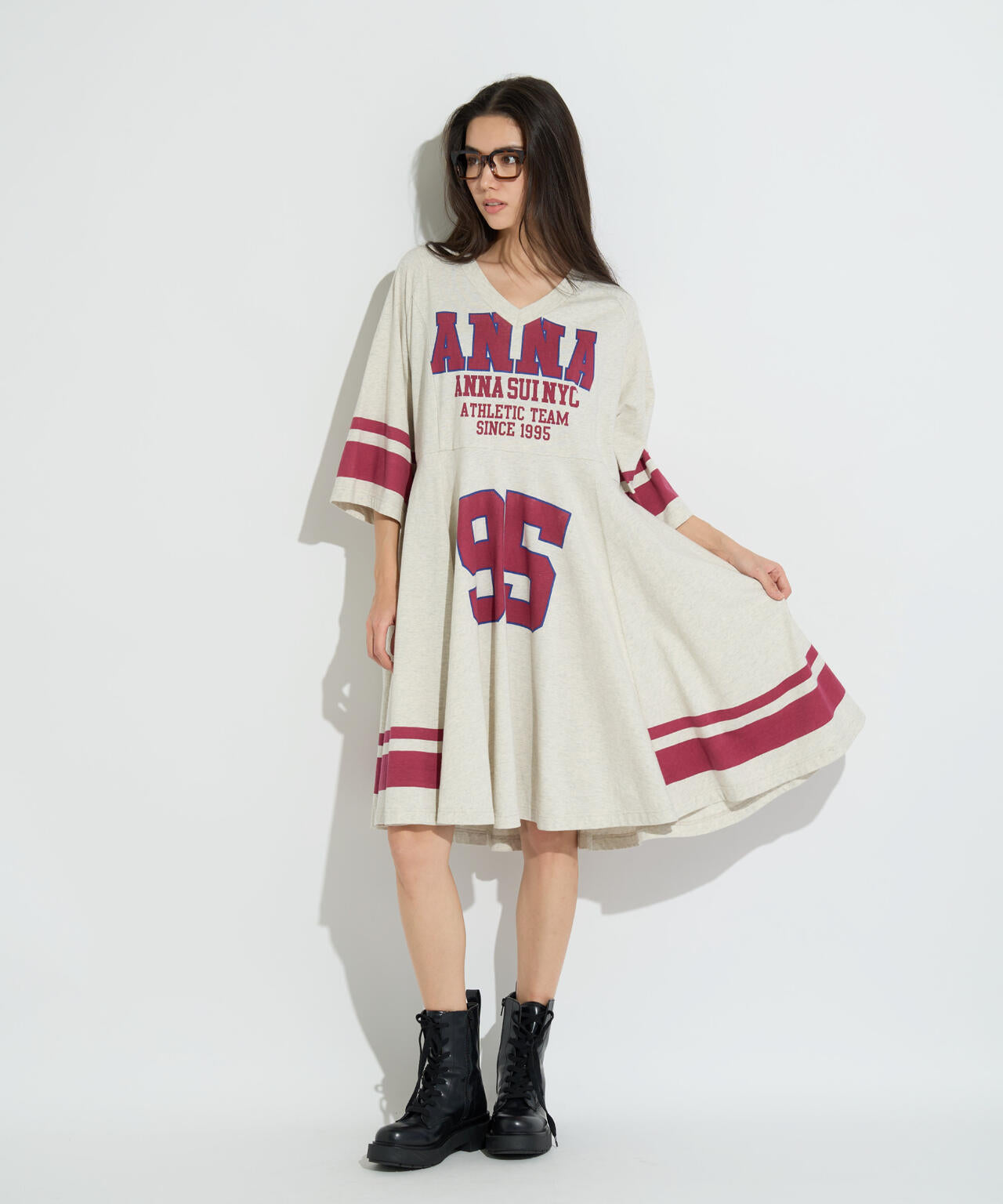 ANNA SUI NYC/アナ スイ エヌワイシー/スポーツTシャツワンピース