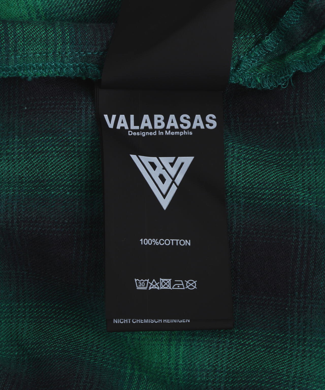 Valabasas /バラバサス/GREEN CHECH SHIRT