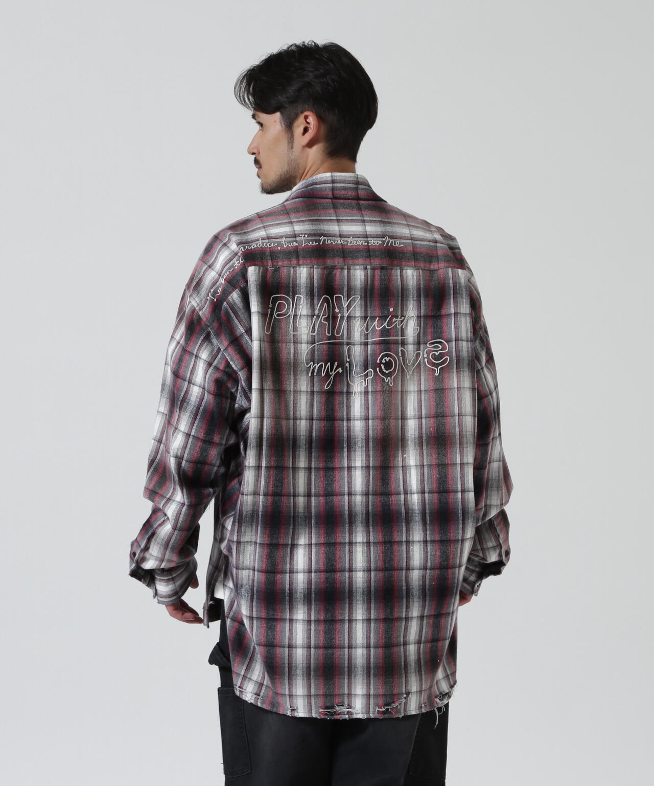 Maison MIHARAYASUHIRO/メゾン ミハラヤスヒロ/VINTAGE LIKE CHECK L/S SHIRT