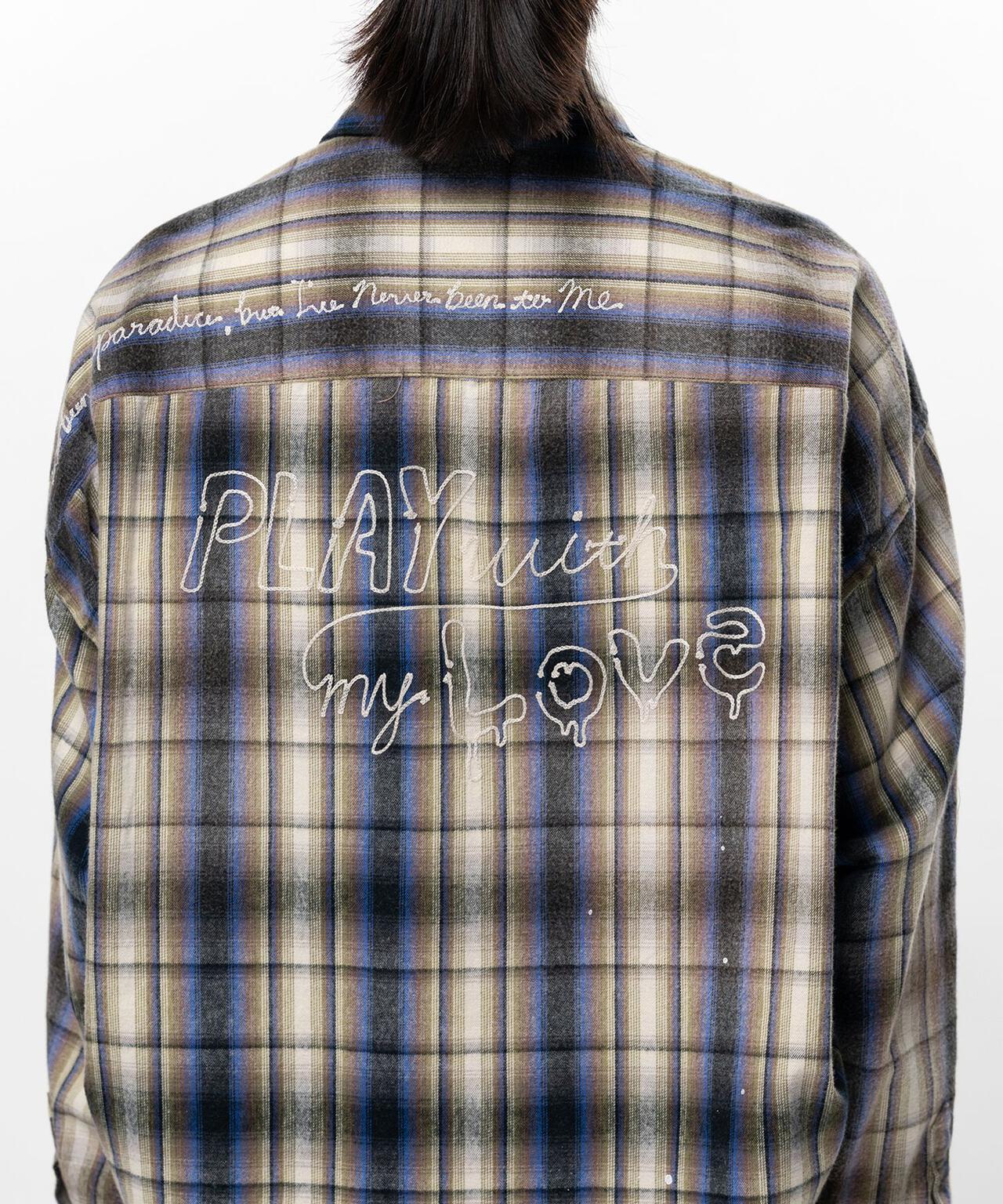 Maison MIHARAYASUHIRO/メゾン ミハラヤスヒロ/VINTAGE LIKE CHECK L/S SHIRT