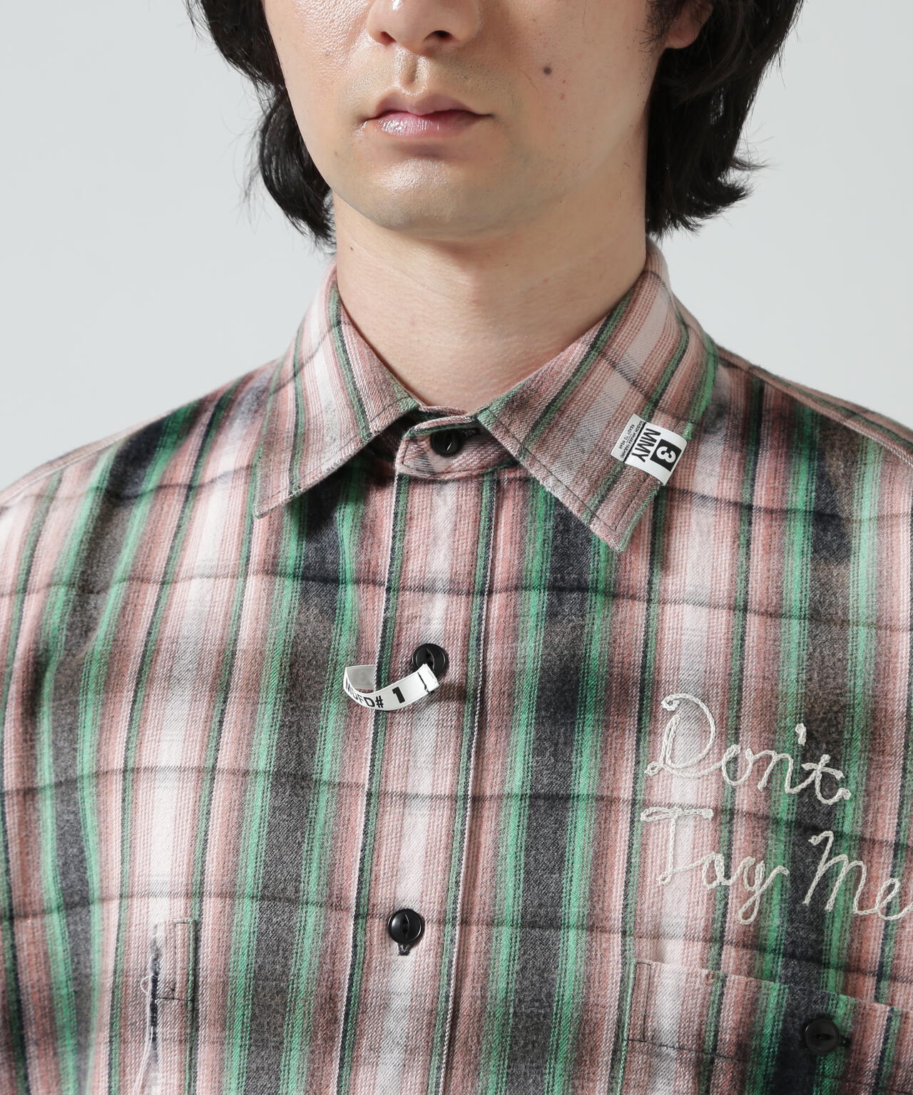 Maison MIHARAYASUHIRO/メゾン ミハラヤスヒロ/VINTAGE LIKE CHECK L/S SHIRT