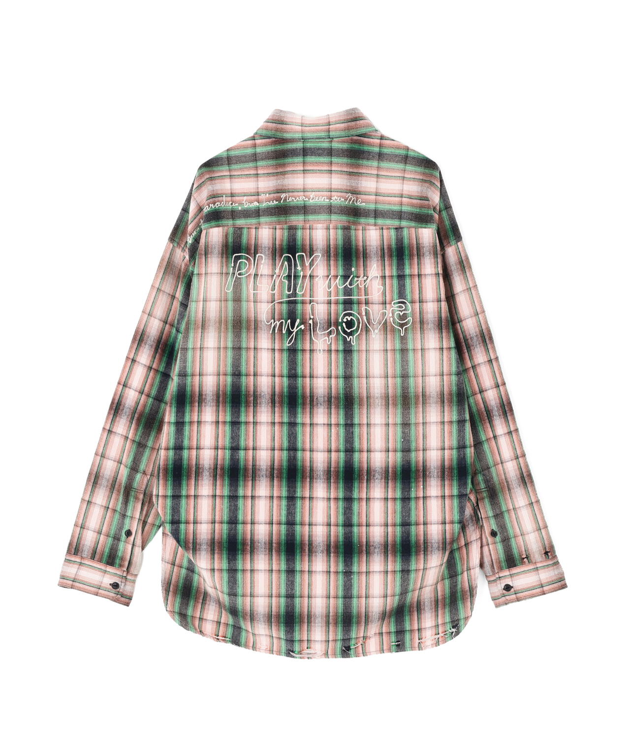Maison MIHARAYASUHIRO/メゾン ミハラヤスヒロ/VINTAGE LIKE CHECK L/S SHIRT