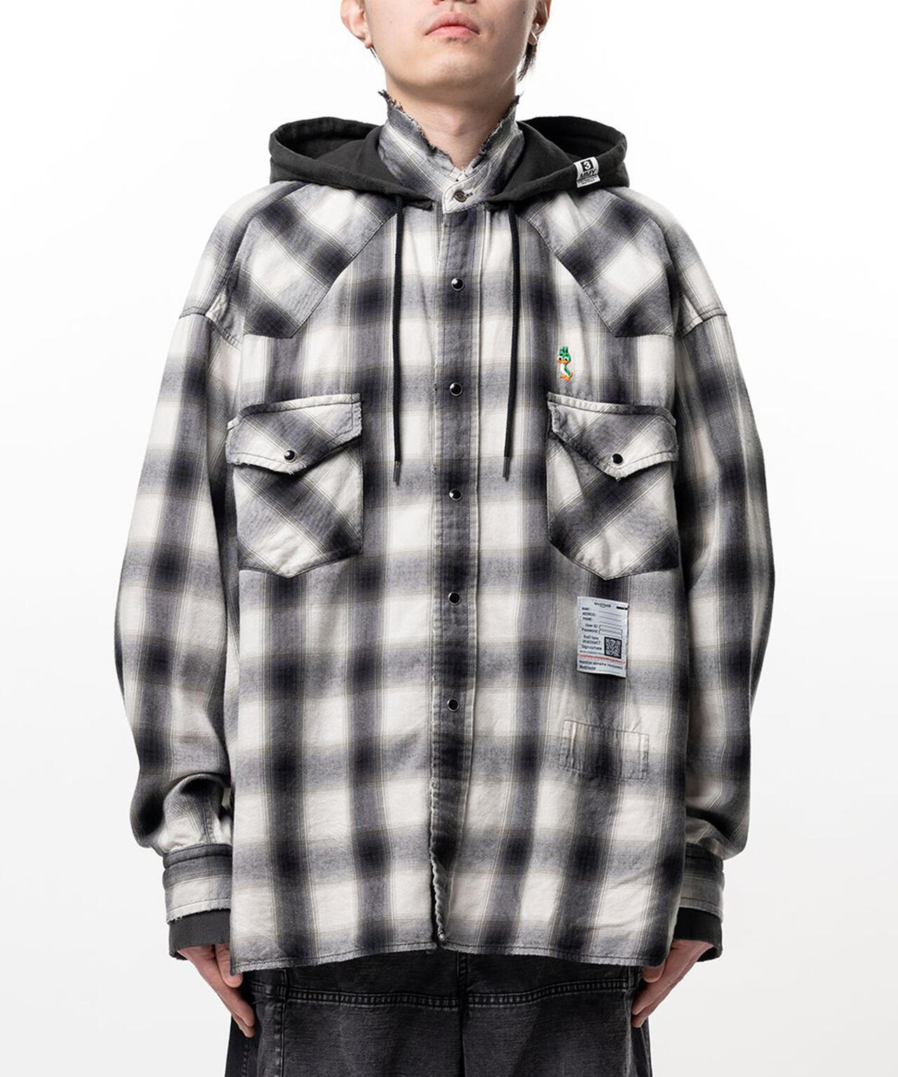 Maison MIHARAYASUHIRO/メゾン ミハラヤスヒロ/SWEAT HOODIE L/S SHIRTS