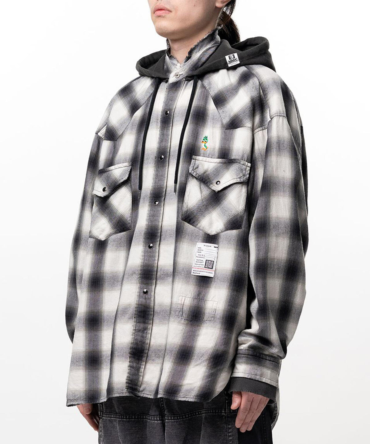 Maison MIHARAYASUHIRO/メゾン ミハラヤスヒロ/SWEAT HOODIE L/S SHIRTS