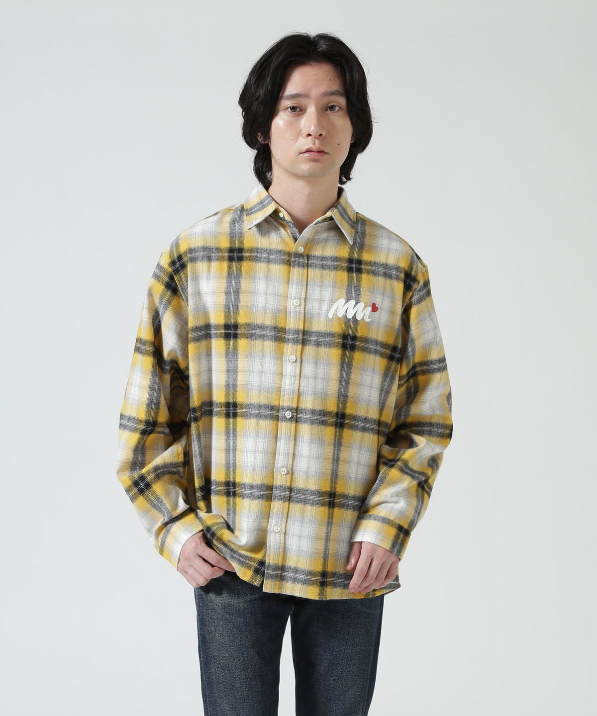 muta MARINE/ムータ マリン/別注チェックシャツ