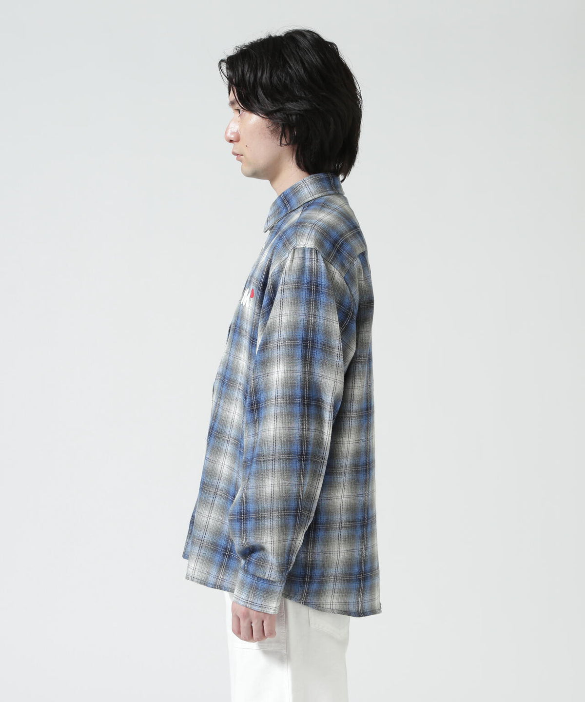 muta MARINE/ムータ マリン/別注チェックシャツ
