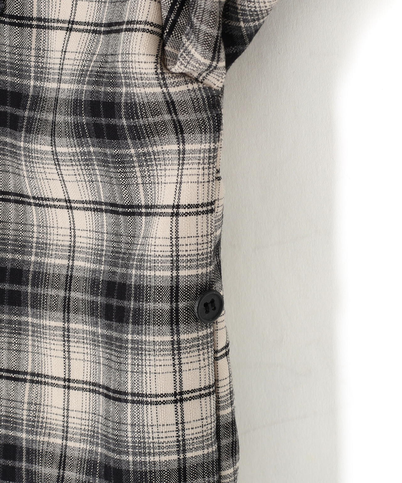 MITSUKI/ミツキ/バックオープンチェックシャツ