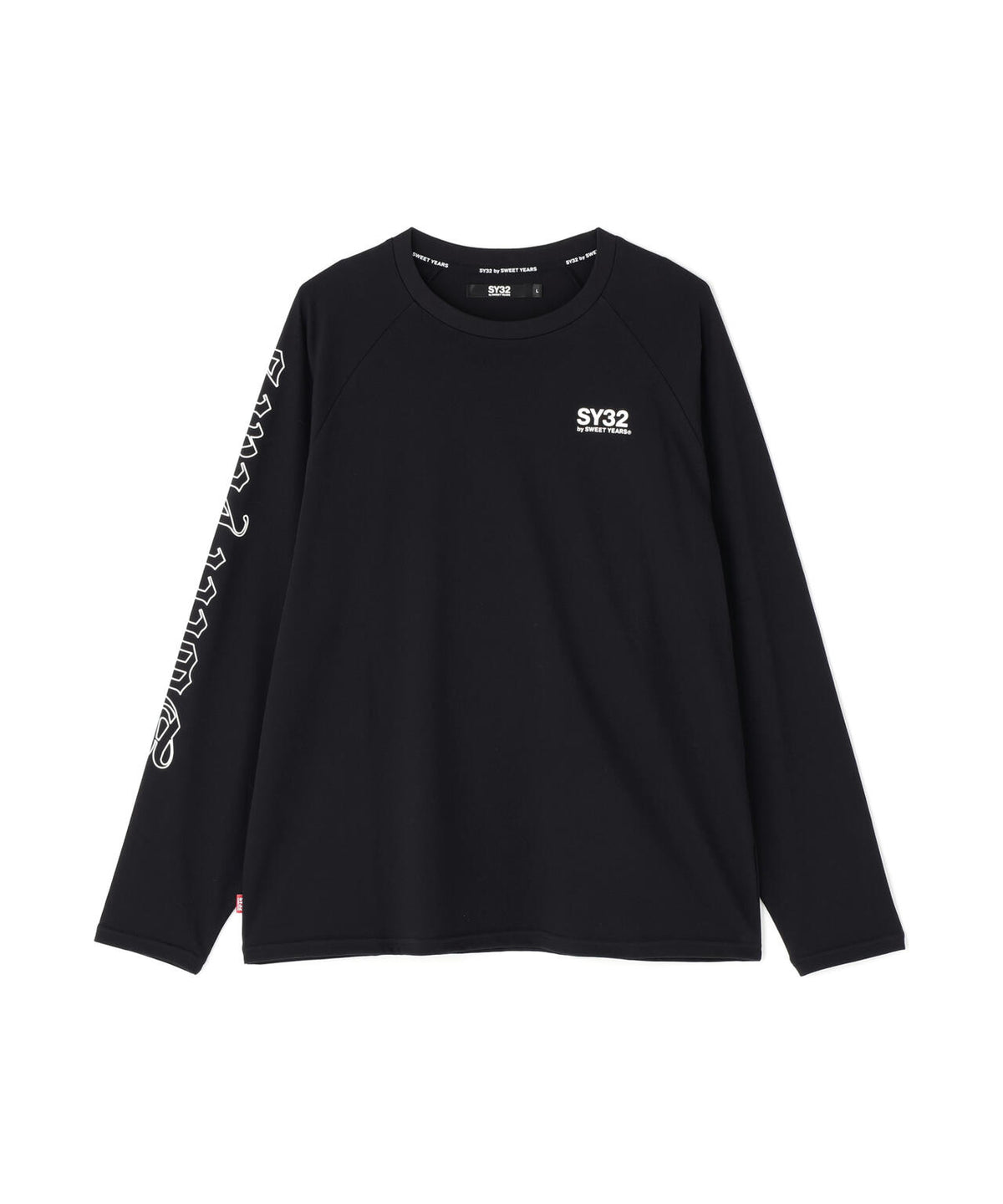 SY32 by SWEET YEARS/エスワイサーティトゥ バイ スィートイヤーズ/RAGLAN SLEEVE CROSS L/S TE