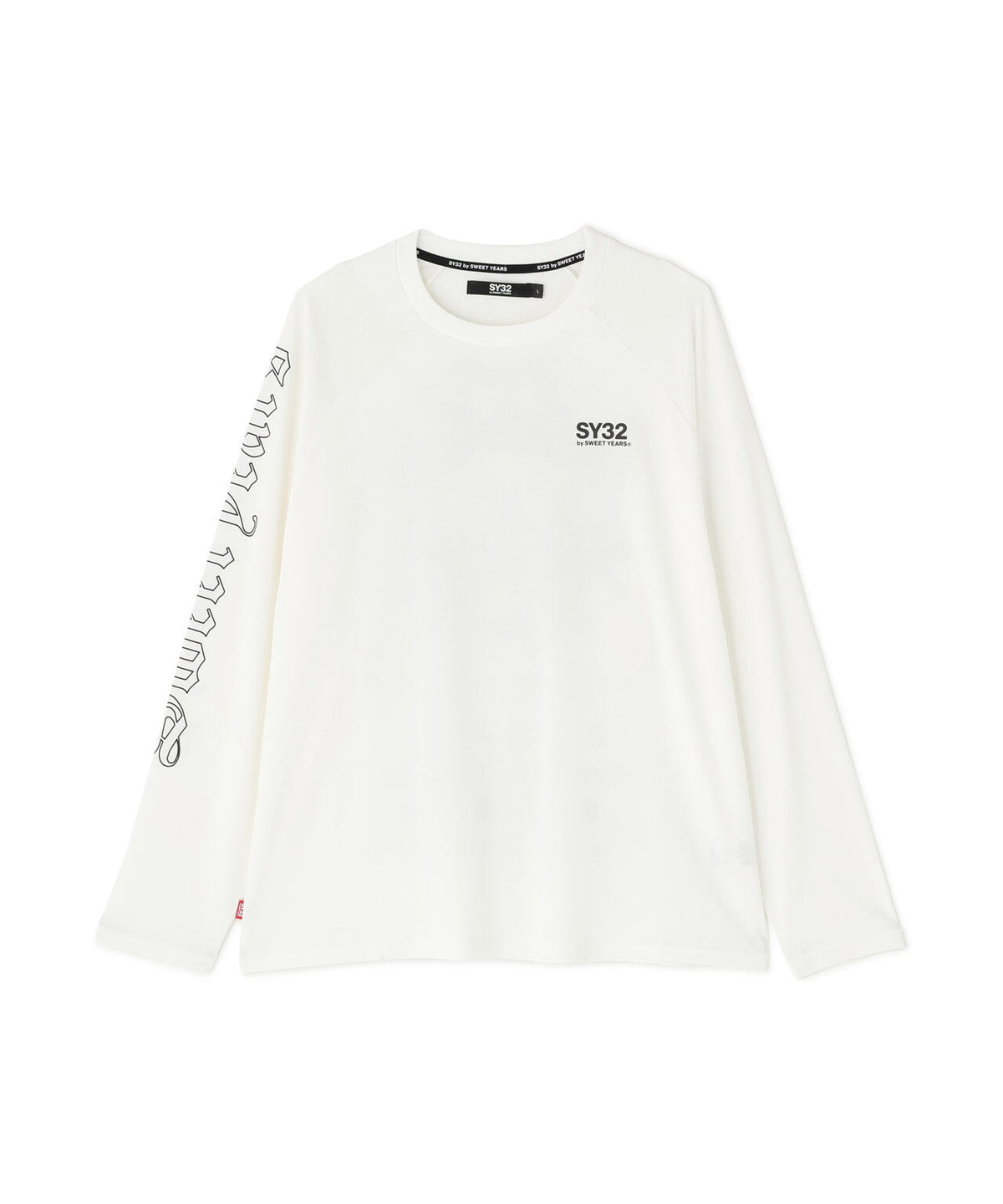 SY32 by SWEET YEARS/エスワイサーティトゥ バイ スィートイヤーズ/RAGLAN SLEEVE CROSS L/S TE