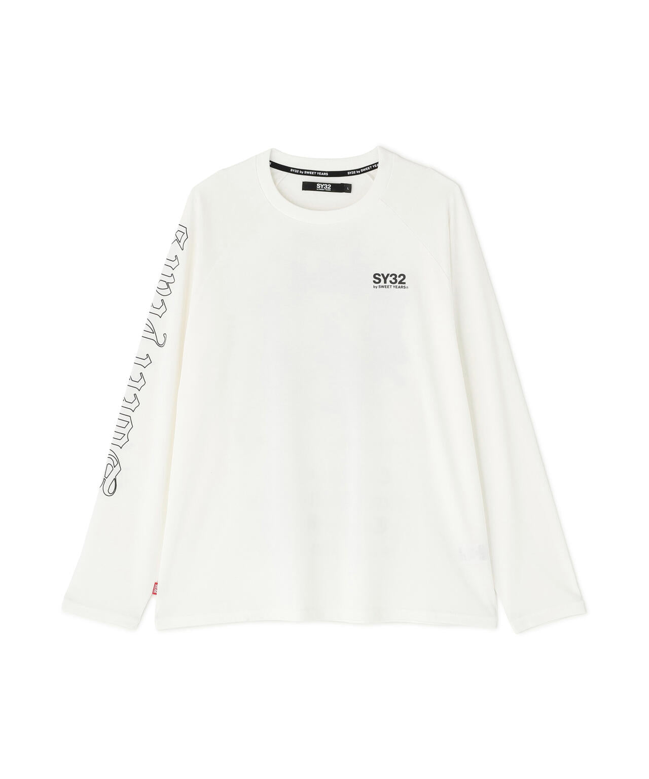 SY32 by SWEET YEARS/エスワイサーティトゥ バイ スィートイヤーズ/RAGLAN SLEEVE CROSS L/S TE