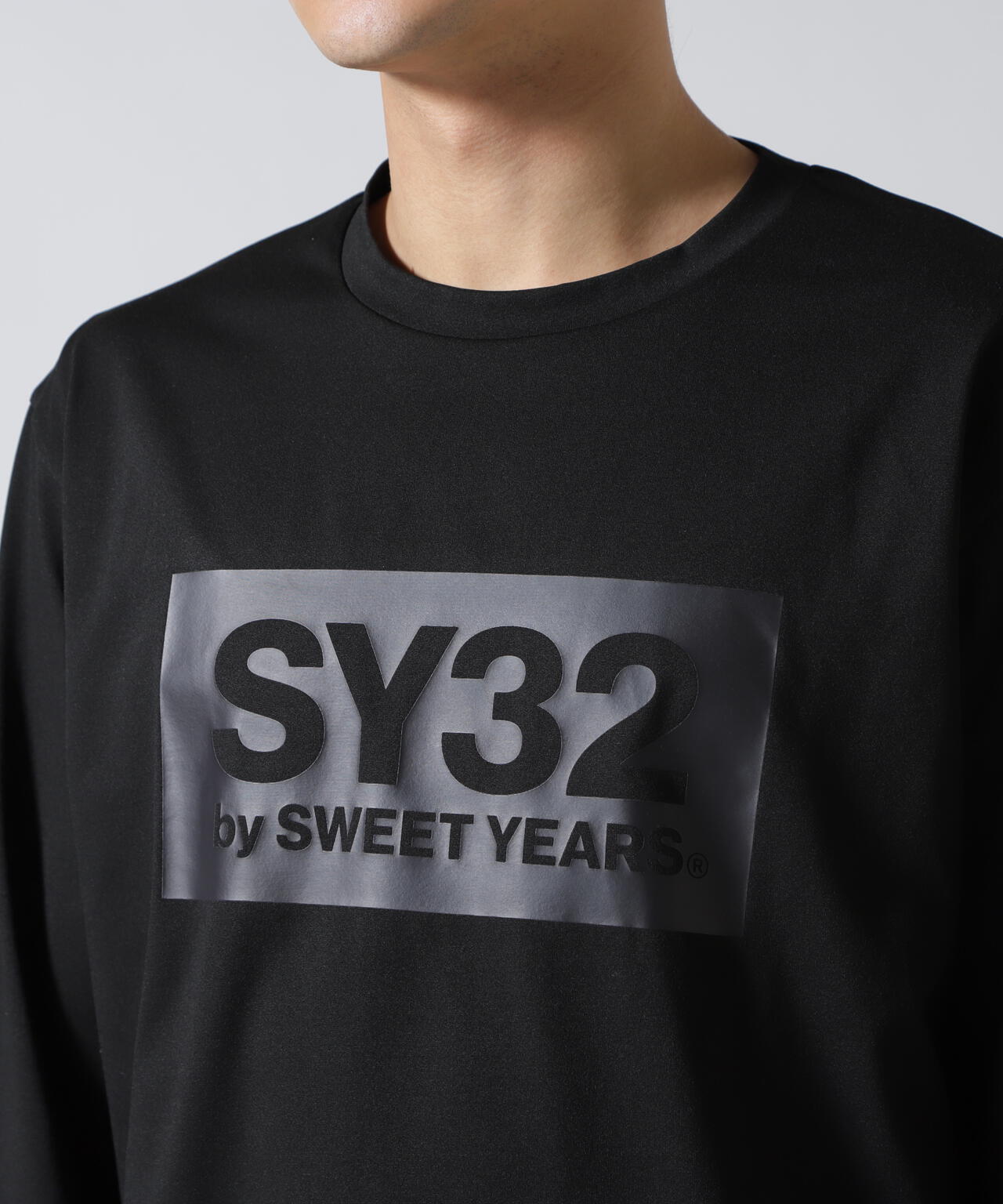 SY32 by SWEET YEARS/エスワイサーティトゥ バイ スィートイヤーズ/BOX LOGO L/S TEE