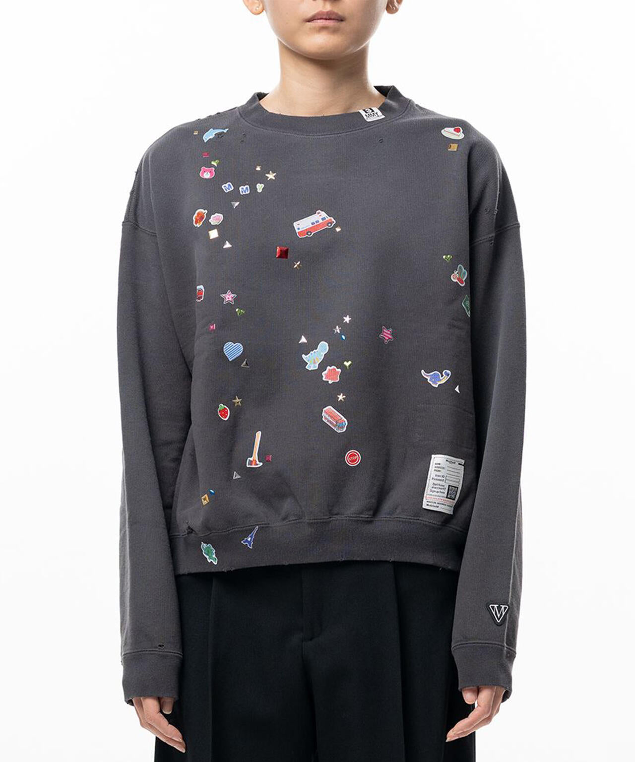 Maison MIHARAYASUHIRO/メゾン ミハラヤスヒロ/KIDS STICKER PULLOVER