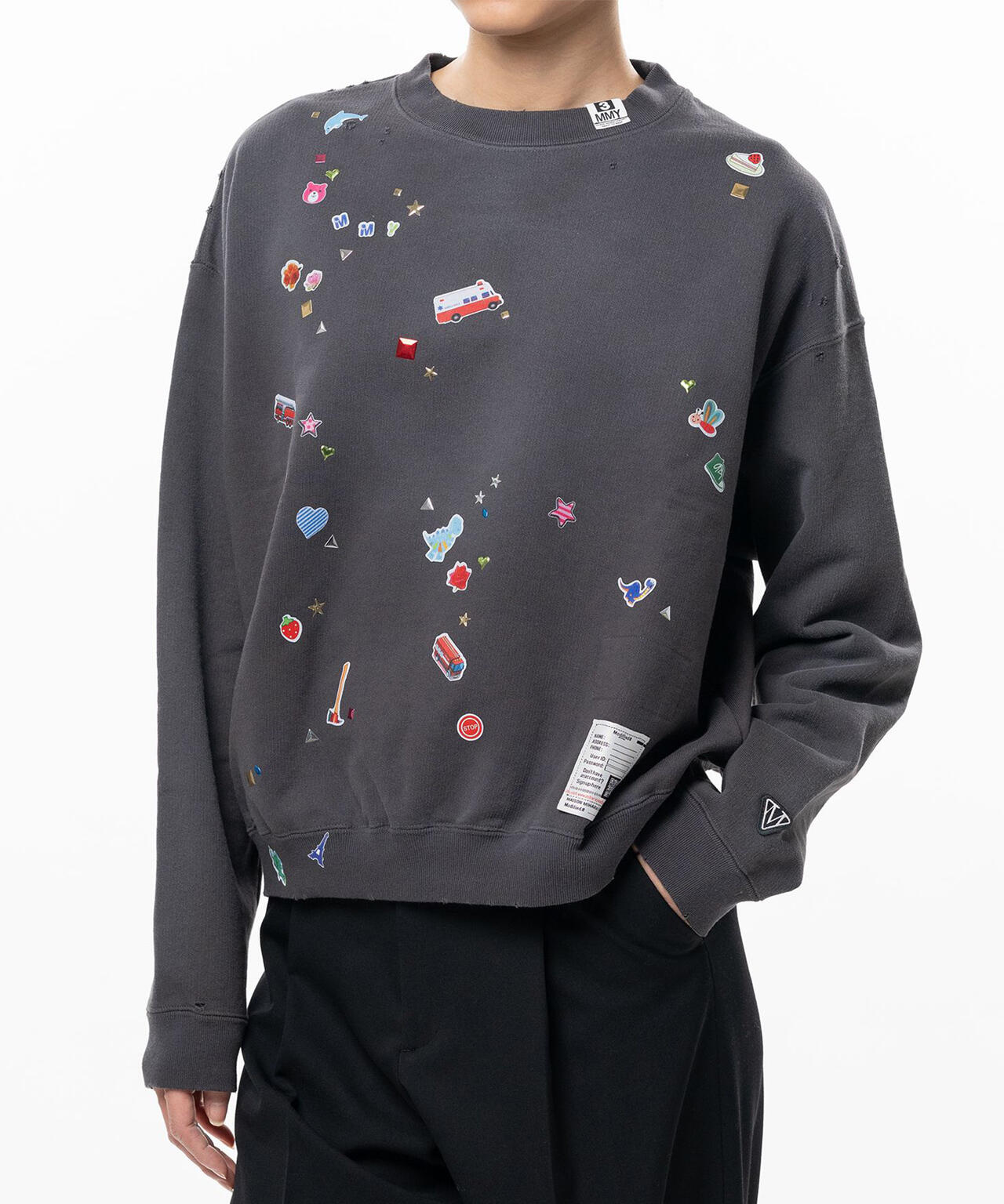 Maison MIHARAYASUHIRO/メゾン ミハラヤスヒロ/KIDS STICKER PULLOVER