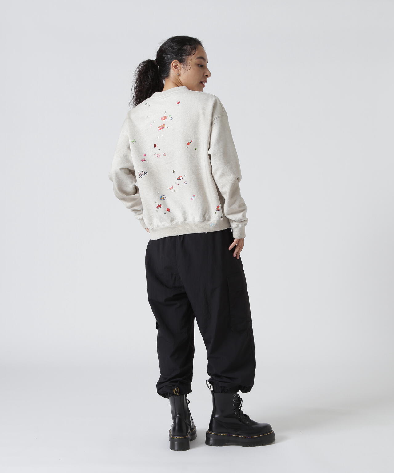 Maison MIHARAYASUHIRO/メゾン ミハラヤスヒロ/KIDS STICKER PULLOVER
