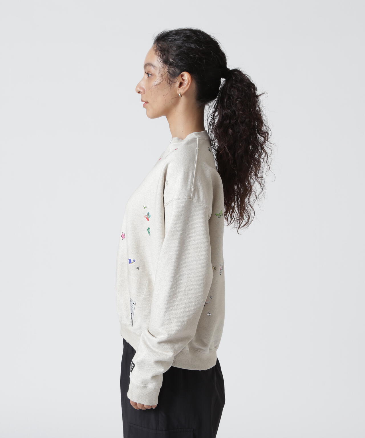 Maison MIHARAYASUHIRO/メゾン ミハラヤスヒロ/KIDS STICKER PULLOVER