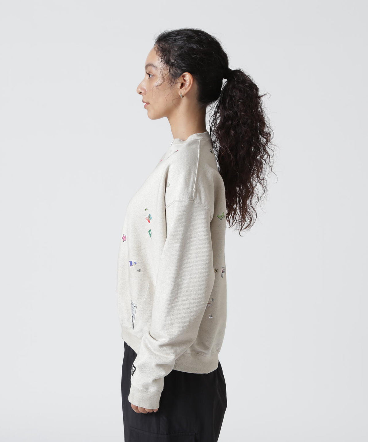 Maison MIHARAYASUHIRO/メゾン ミハラヤスヒロ/KIDS STICKER PULLOVER
