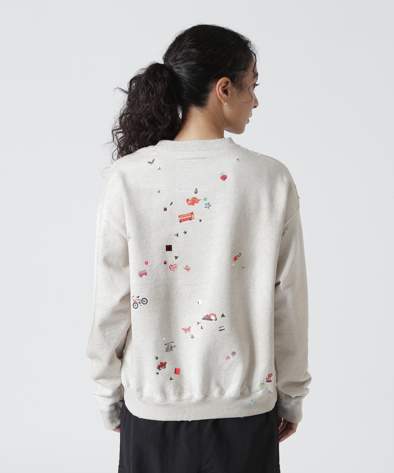 Maison MIHARAYASUHIRO/メゾン ミハラヤスヒロ/KIDS STICKER PULLOVER