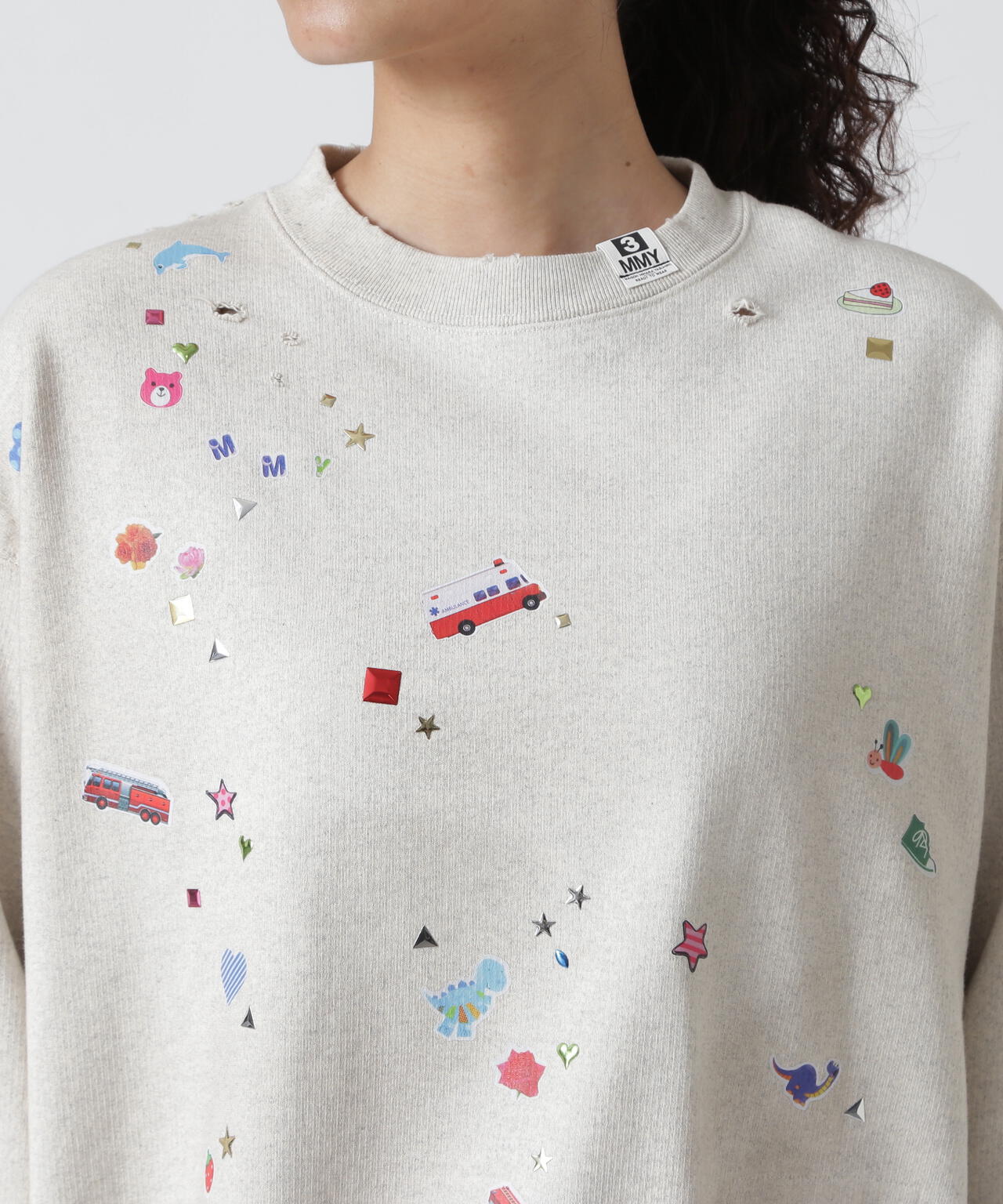 Maison MIHARAYASUHIRO/メゾン ミハラヤスヒロ/KIDS STICKER PULLOVER