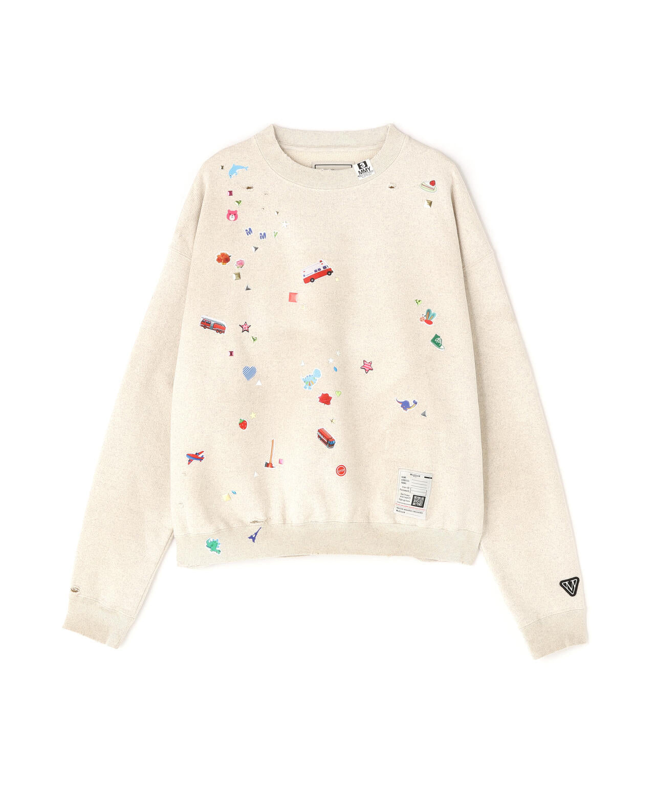 Maison MIHARAYASUHIRO/メゾン ミハラヤスヒロ/KIDS STICKER PULLOVER