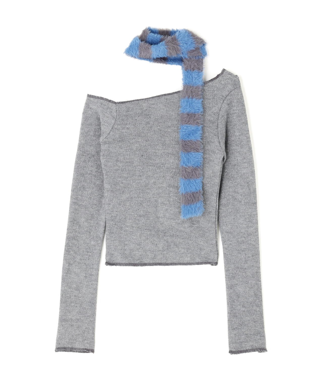 MITSUKI/ミツキ/切り替えワンショルダートップス