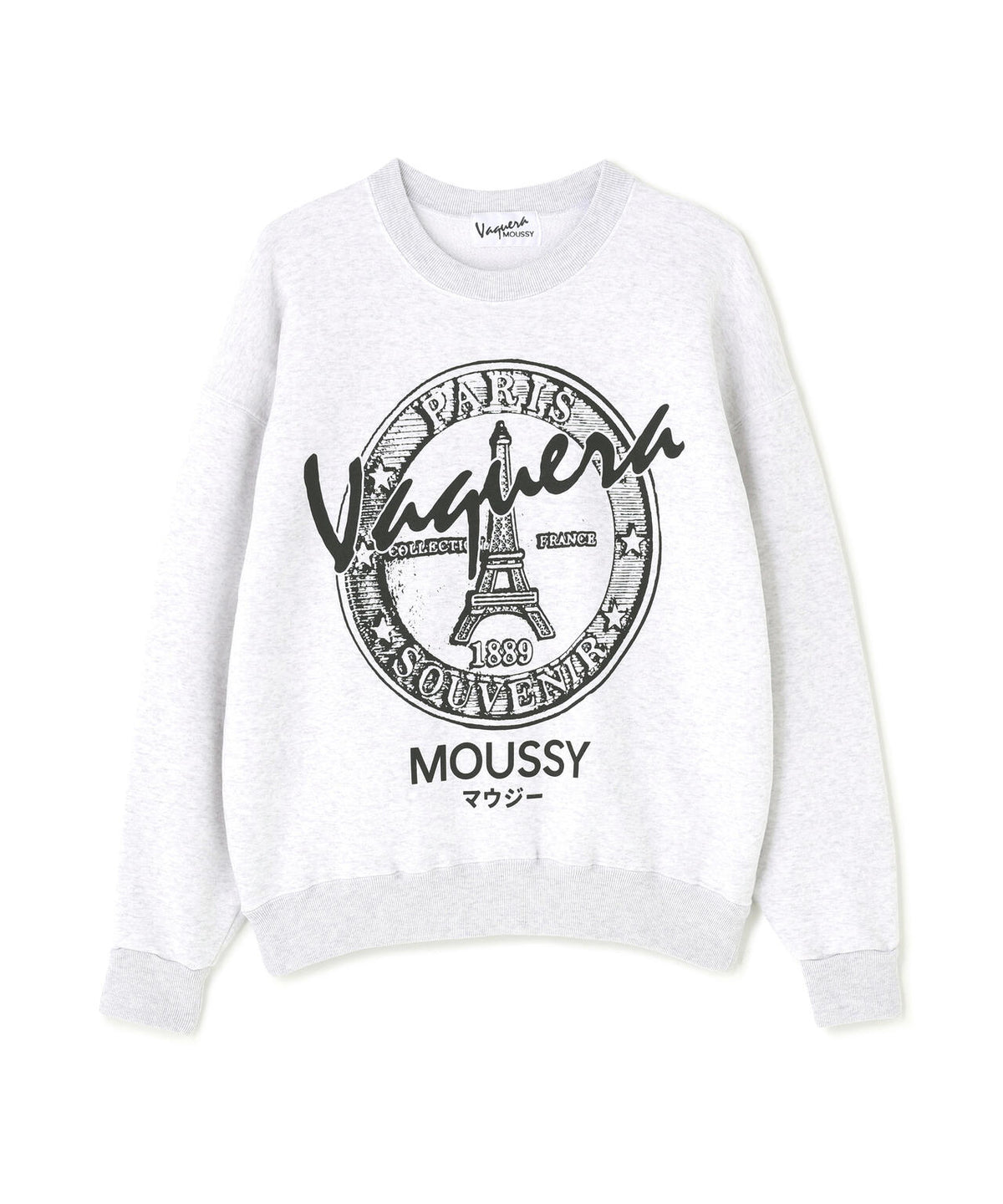 VAQUERA×MOUSSY/ヴァケラ×マウジー/VQ OVERSIZED SWEATSHIRT