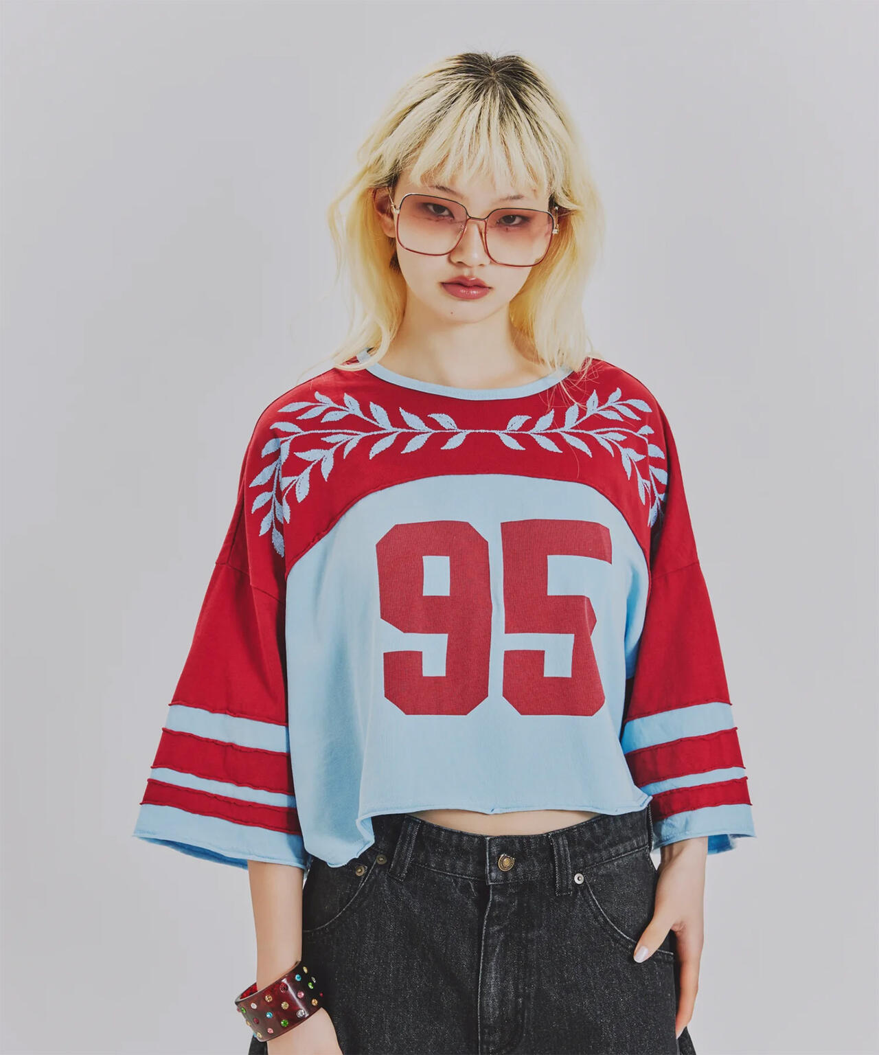 ANNA SUI NYC/アナ スイ エヌワイシー/カットオフNo.Tシャツ