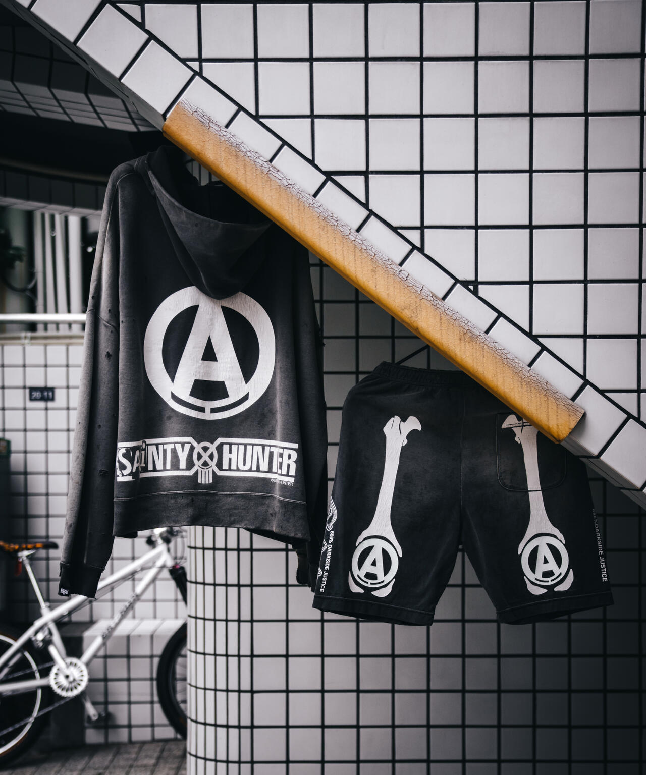 SAINT MICHAEL/セントマイケル/BH_ZIP HOODIE/SNT HUNTER/CHA