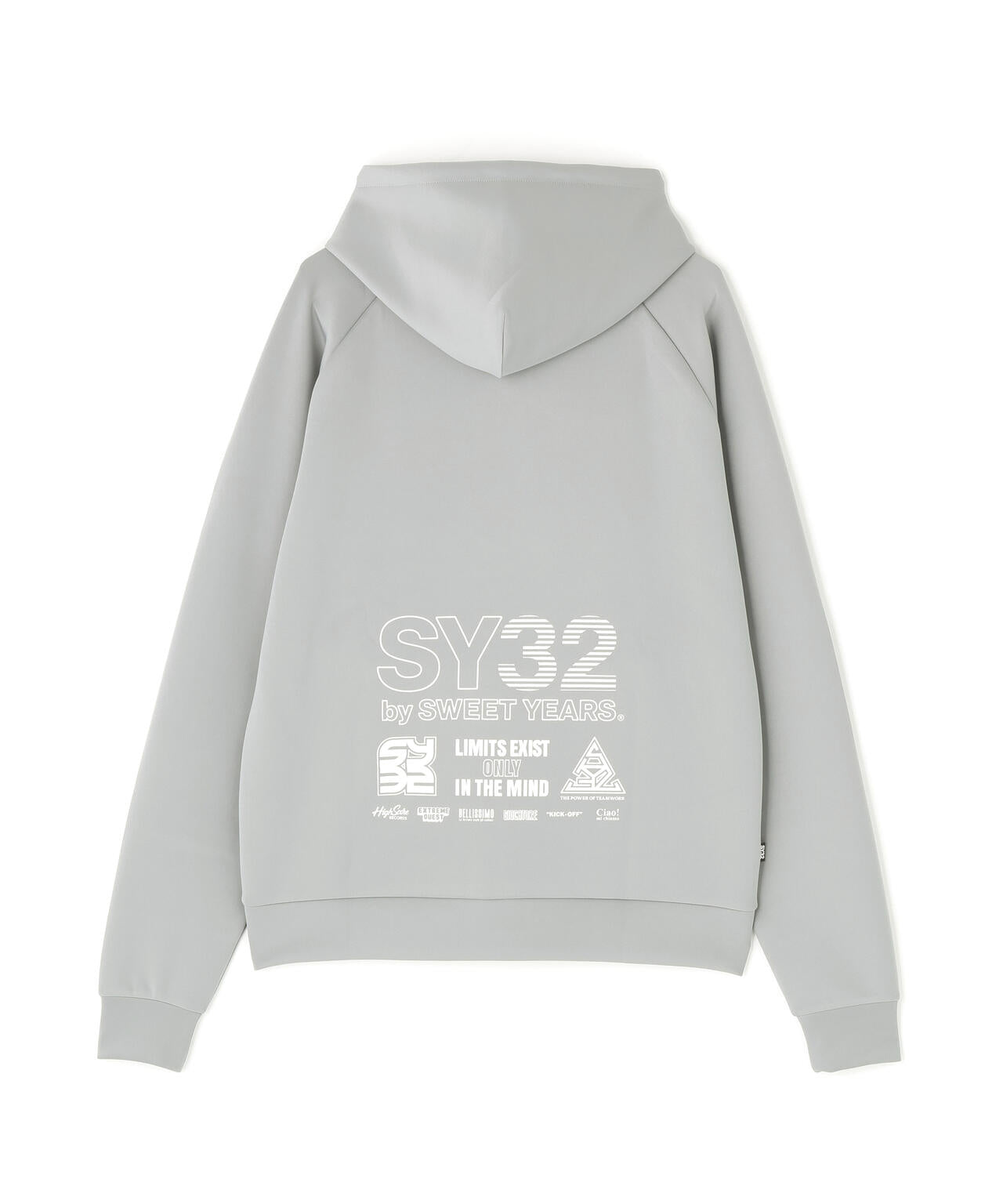 SY32 by SWEET YEARS /エスワイサーティトゥ バイ スィートイヤーズ/DOUBLE KNIT MULTI LOGO ZIP