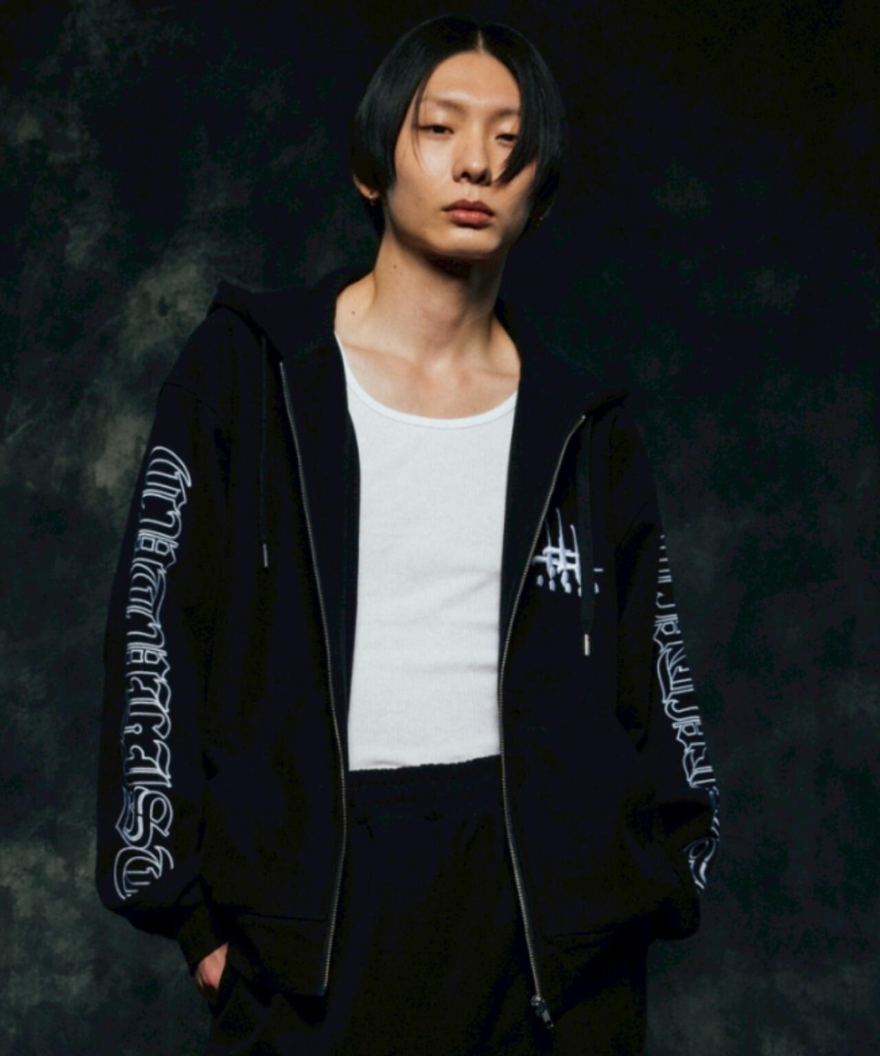 CVTVLIST/カタリスト/別注multi cross usual zip hoodie