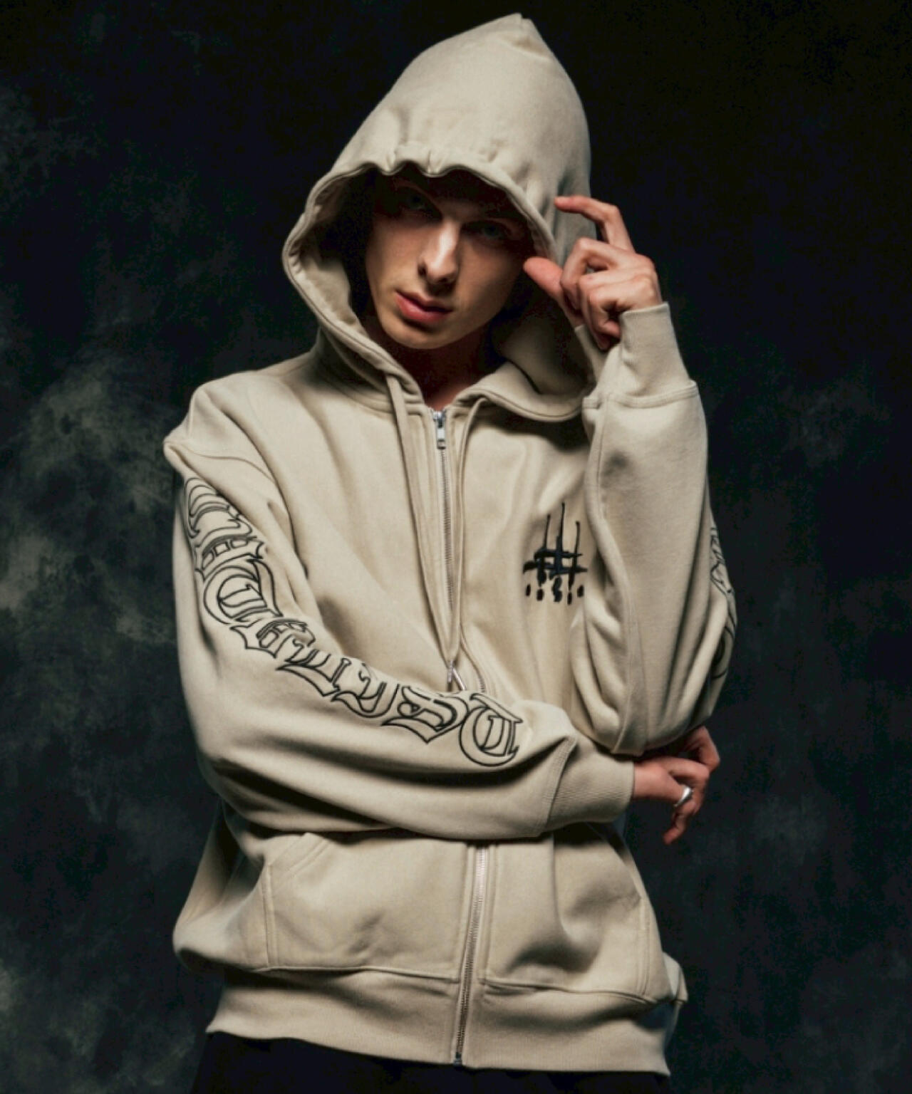 CVTVLIST/カタリスト/別注multi cross usual zip hoodie