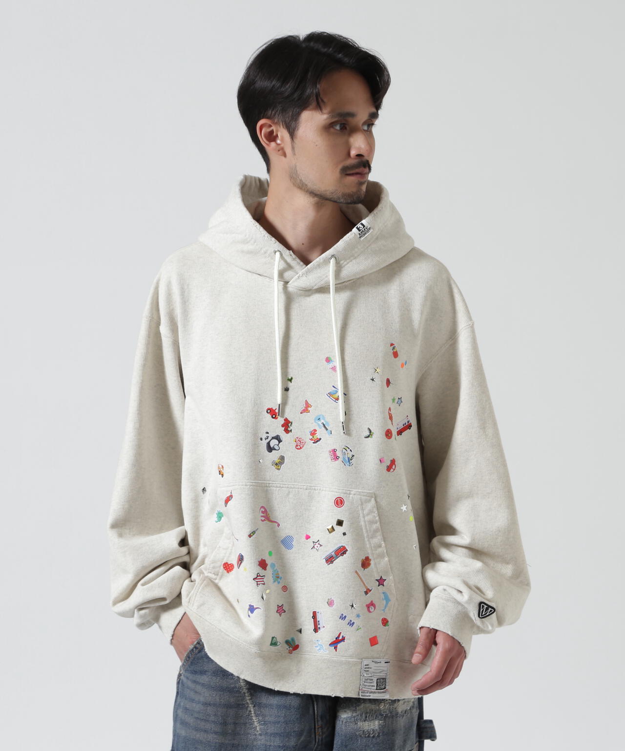 Maison MIHARA YASUHIRO/メゾン ミハラヤスヒロ/KIDS STICKER HOODIE