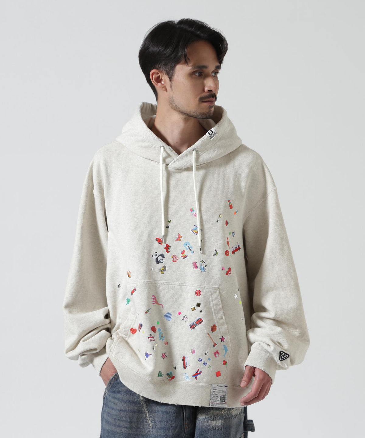 Maison MIHARA YASUHIRO/メゾン ミハラヤスヒロ/KIDS STICKER HOODIE