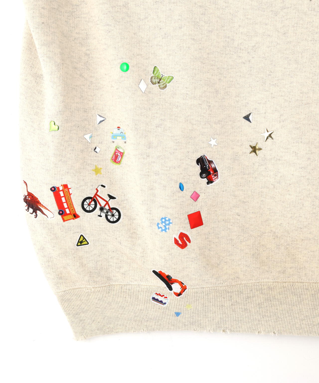 Maison MIHARA YASUHIRO/メゾン ミハラヤスヒロ/KIDS STICKER HOODIE