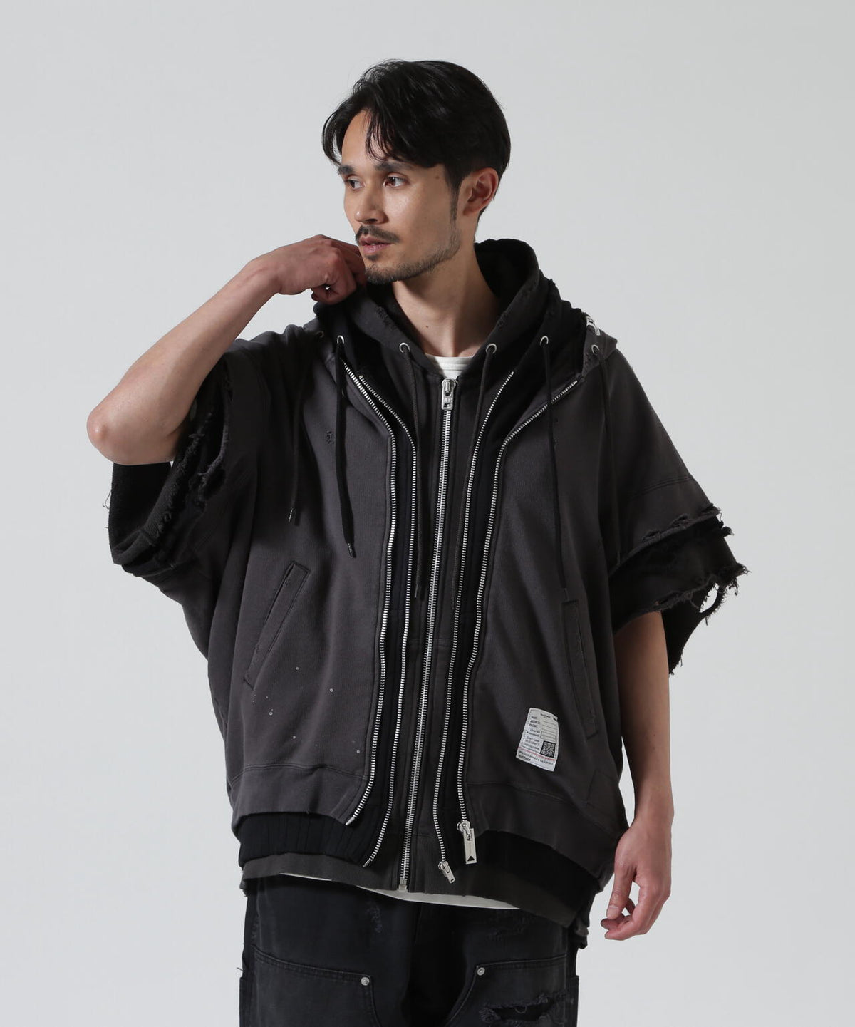 Maison MIHARAYASUHIRO/メゾン ミハラヤスヒロ/TRIPLE LAYERED NO SLEEVE PK