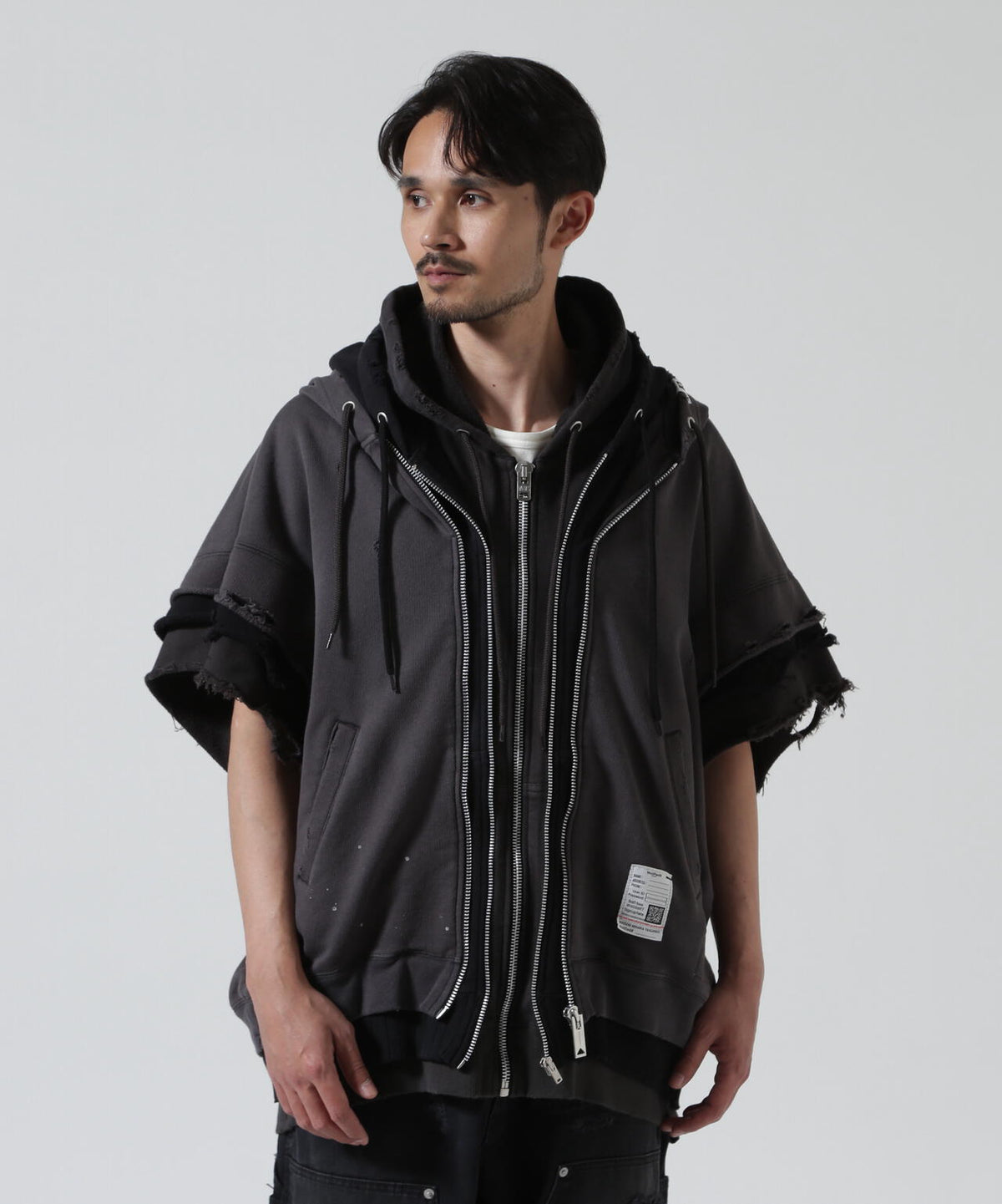 Maison MIHARAYASUHIRO/メゾン ミハラヤスヒロ/TRIPLE LAYERED NO SLEEVE PK