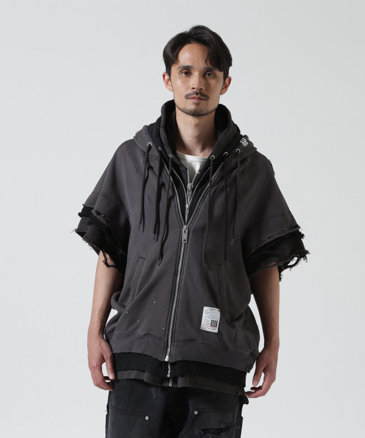 Maison MIHARAYASUHIRO/メゾン ミハラヤスヒロ/TRIPLE LAYERED NO SLEEVE PK