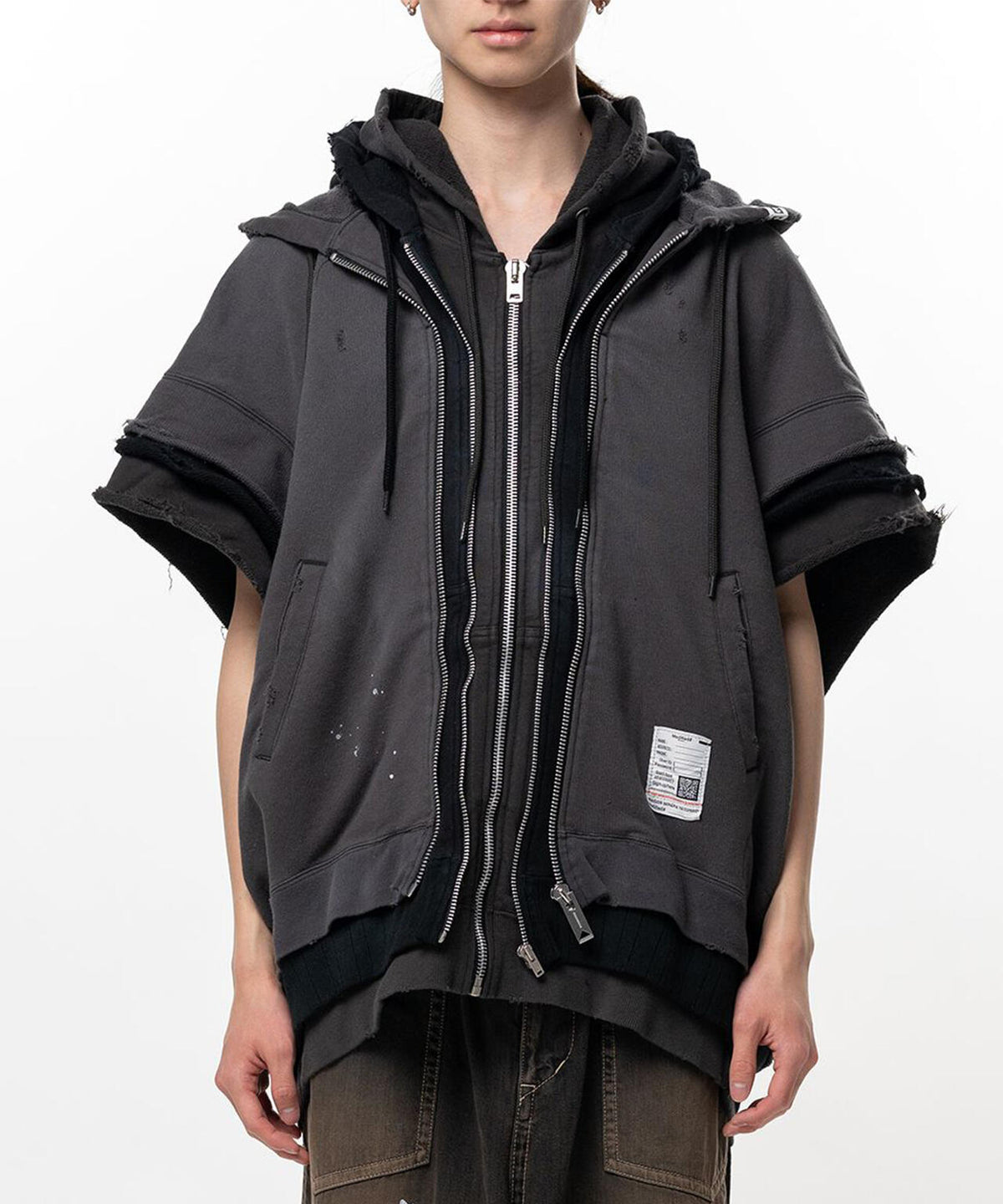 Maison MIHARAYASUHIRO/メゾン ミハラヤスヒロ/TRIPLE LAYERED NO SLEEVE PK