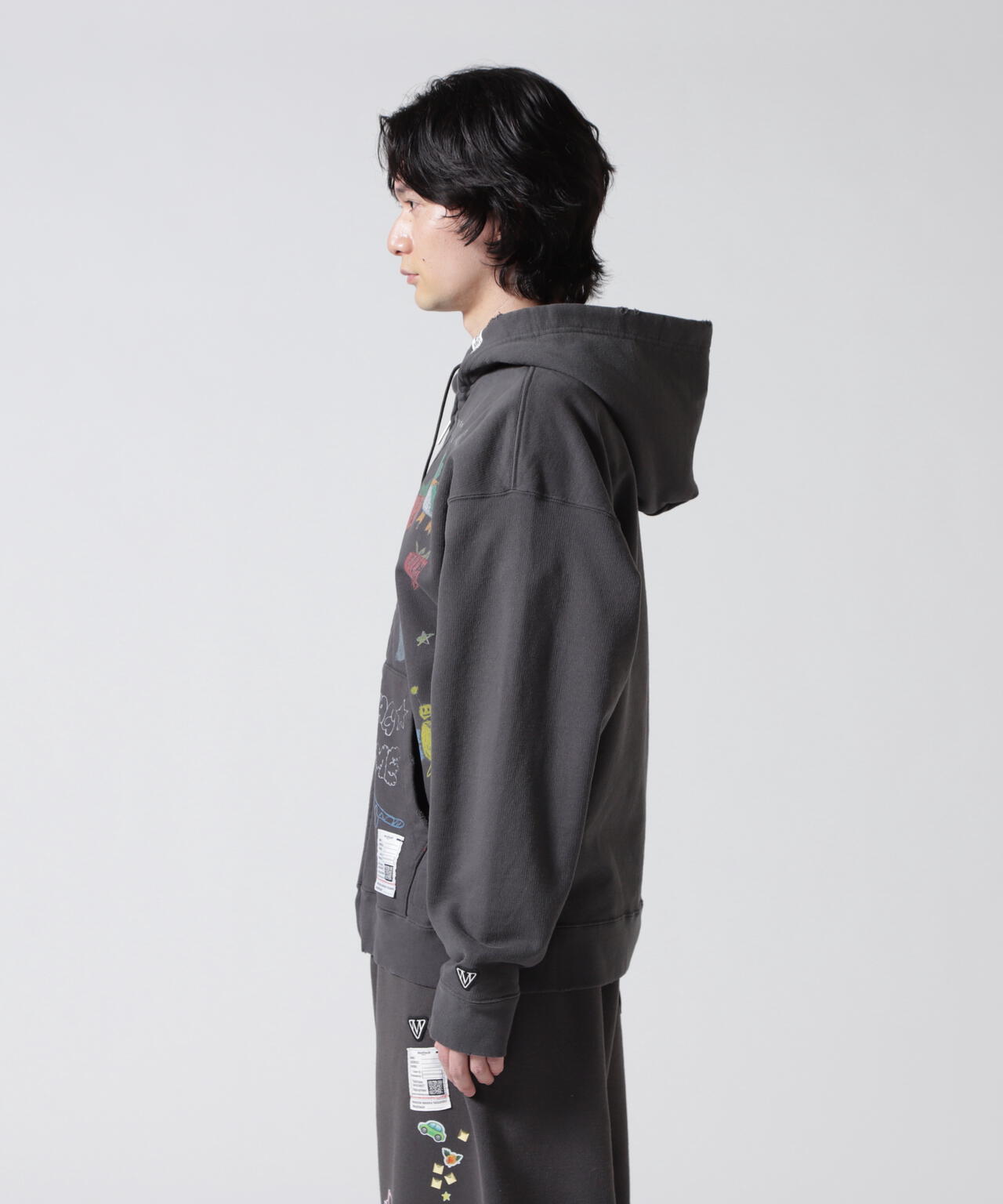 Maison MIHARAYASUHIRO/メゾン ミハラヤスヒロ/KIDS DOODLE PARKA