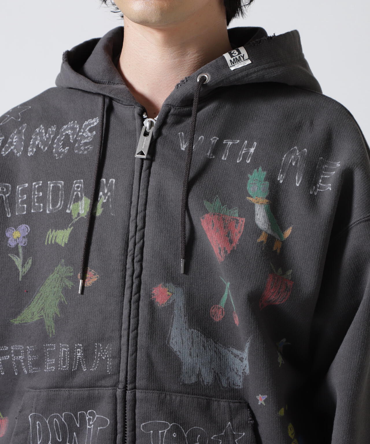 Maison MIHARAYASUHIRO/メゾン ミハラヤスヒロ/KIDS DOODLE PARKA